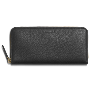 Continental Zip Wallet - Black