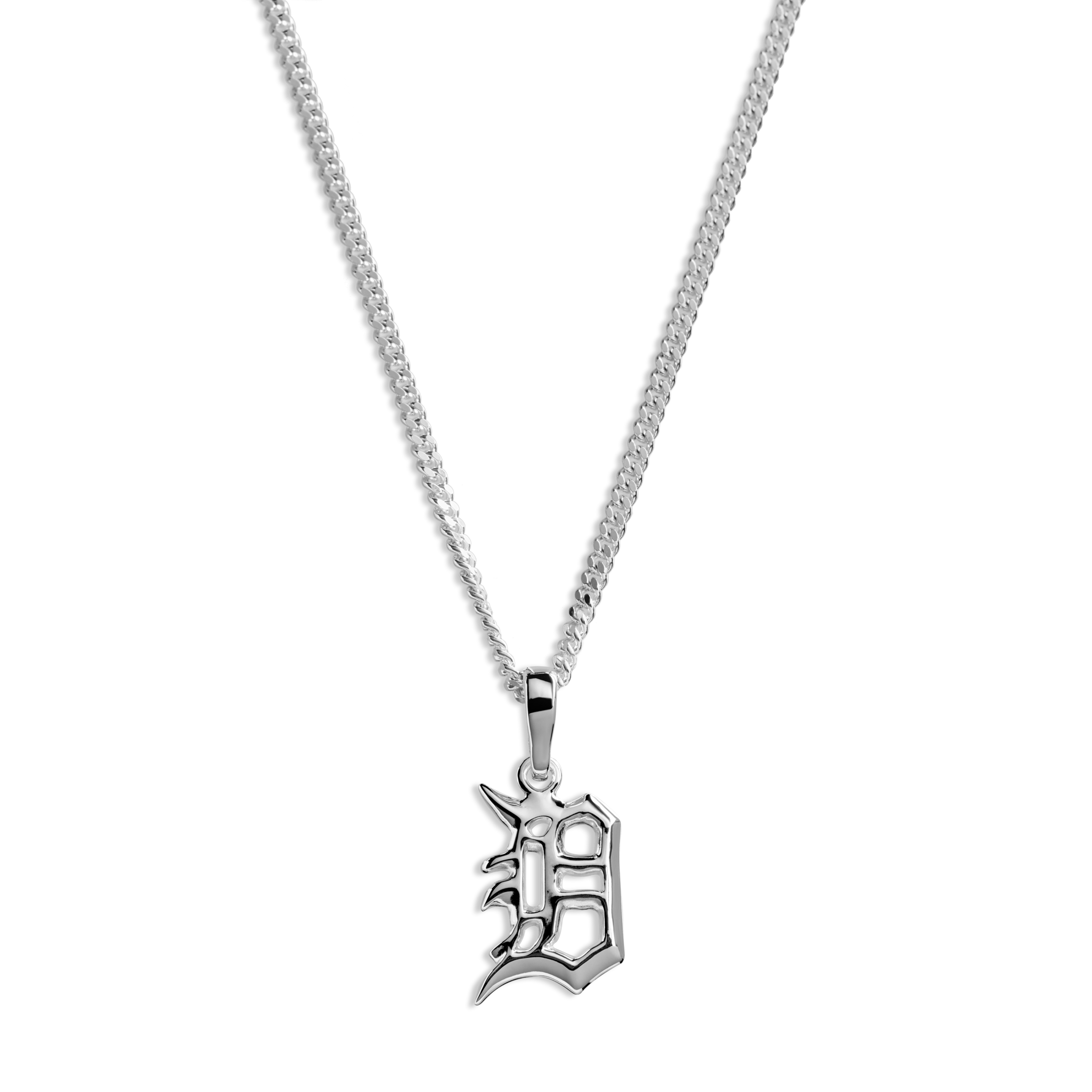 Chunky Detroit D Necklace
