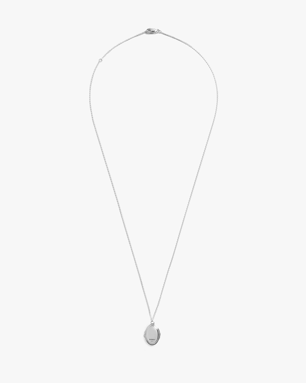 Heirloom Petite Locket Necklace - Sterling Silver - Image 7