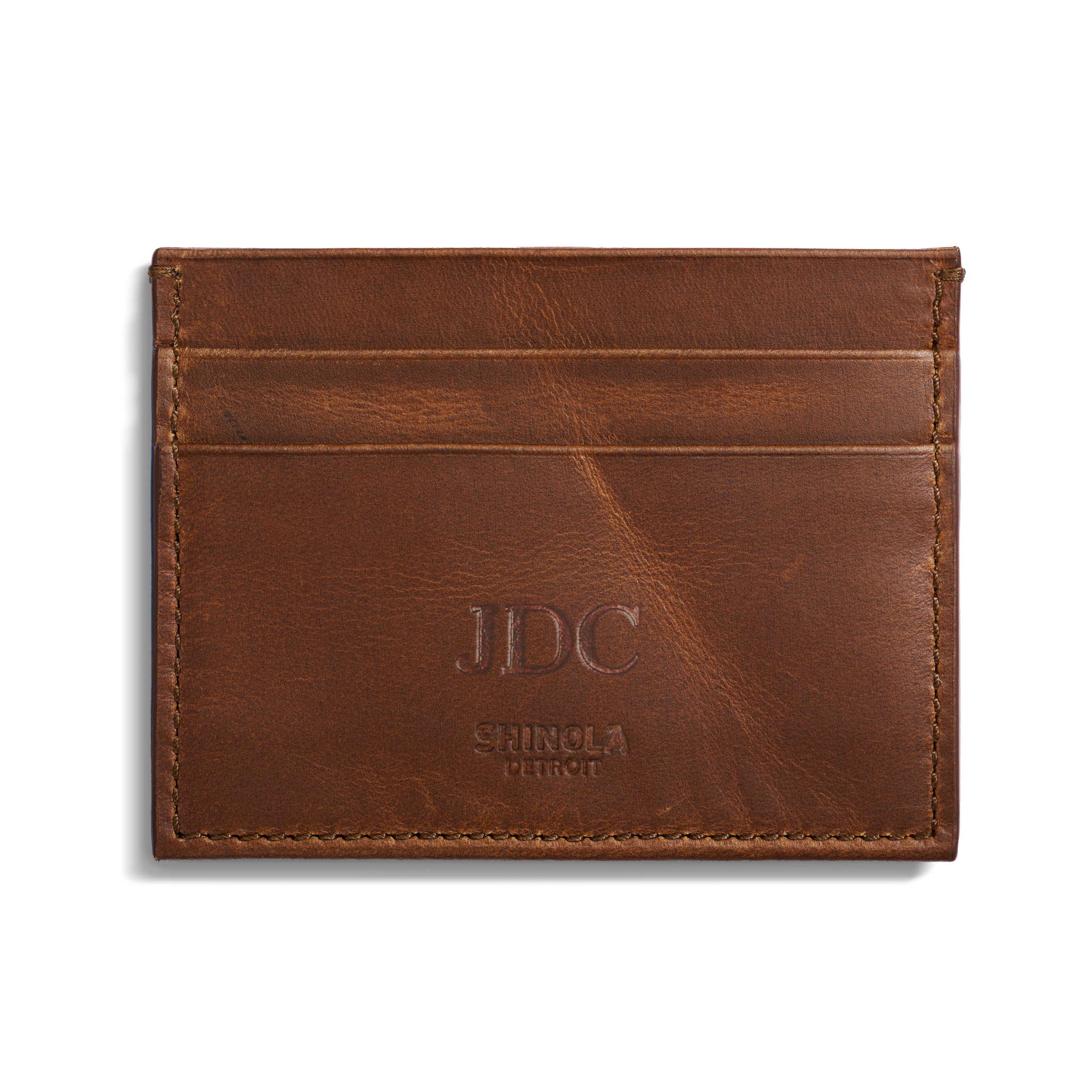 5 Pocket Card Holder - Medium Brown - Image 3