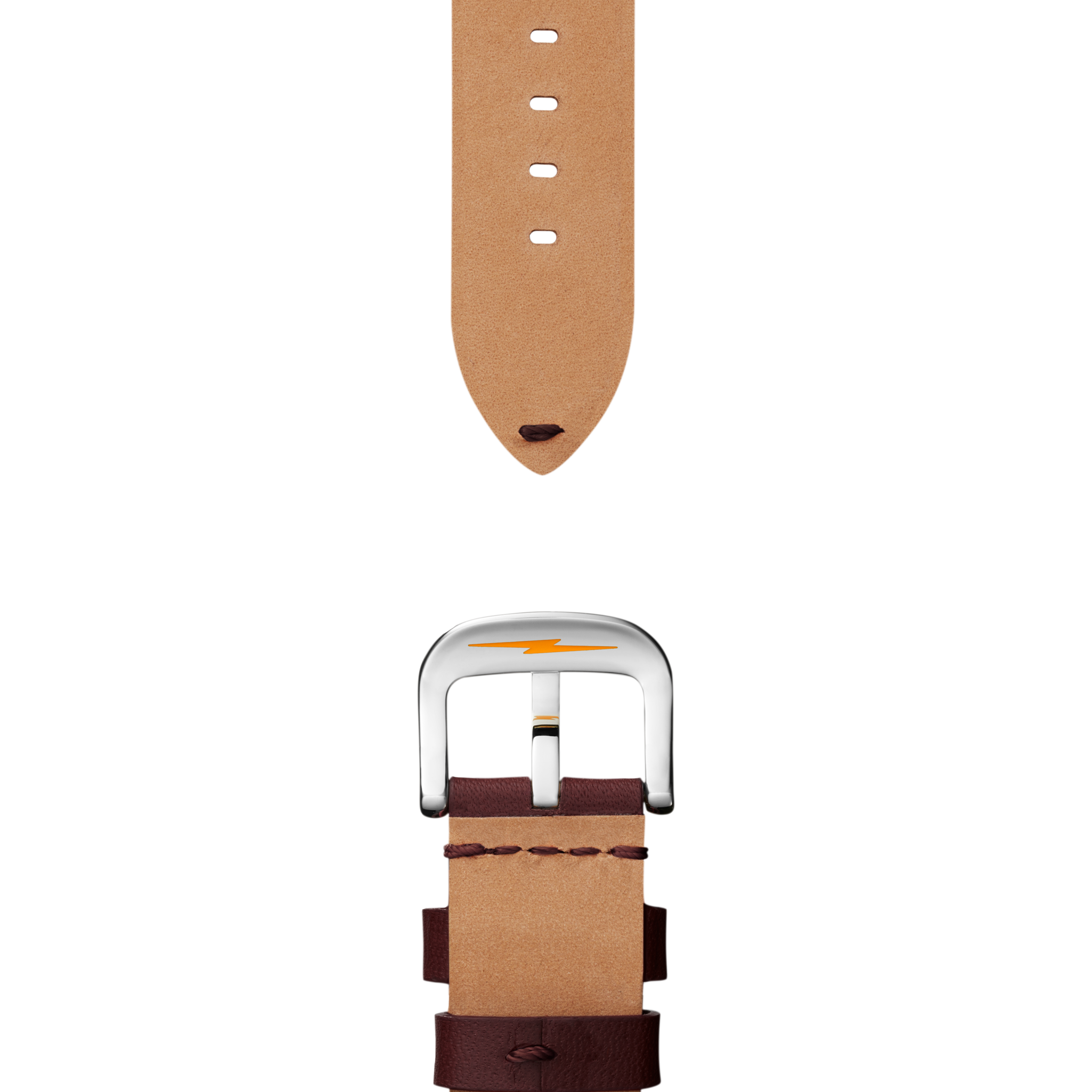 20mm Cattail Leather Watch Strap - Cattail - Image 2