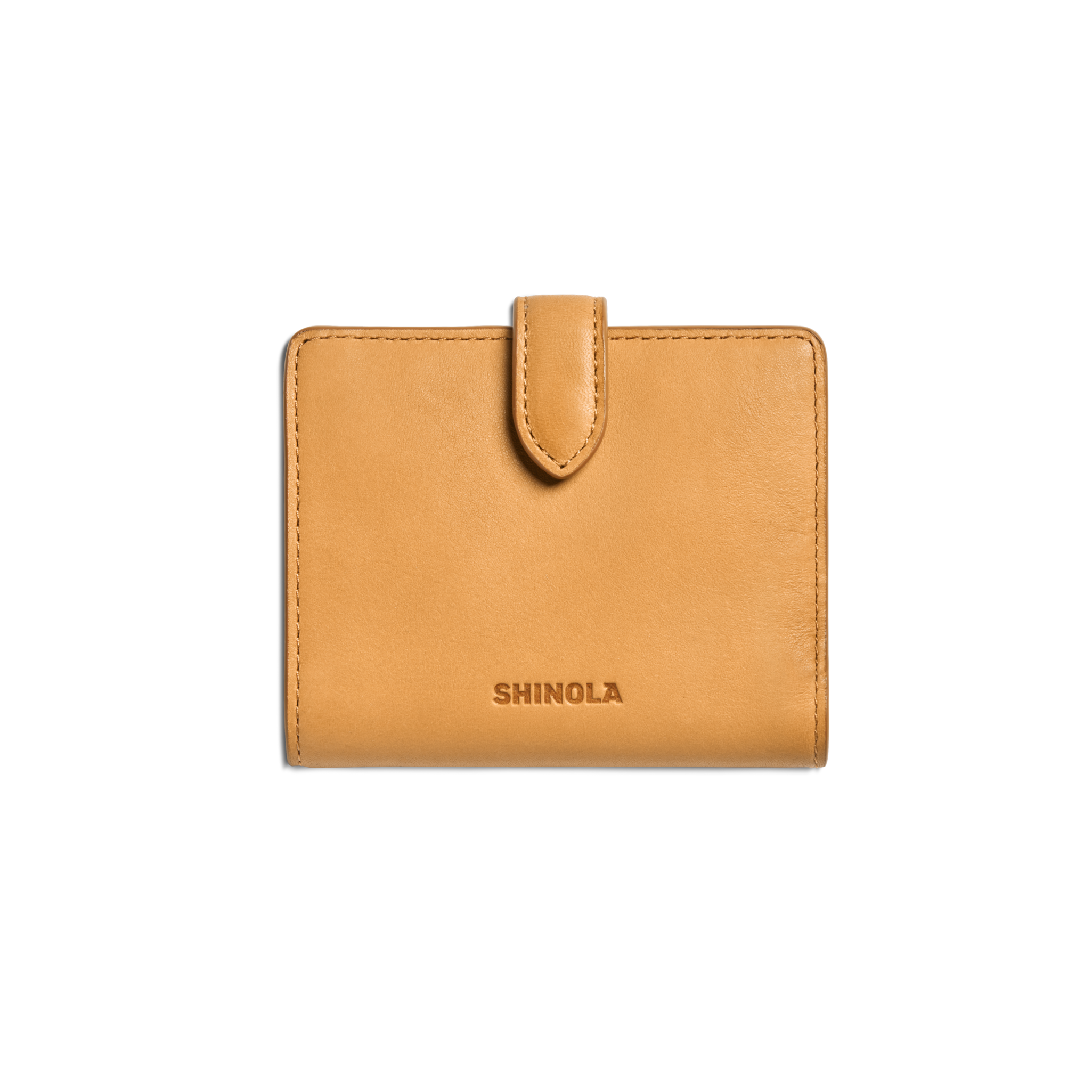 Small Snap Wallet - Honey