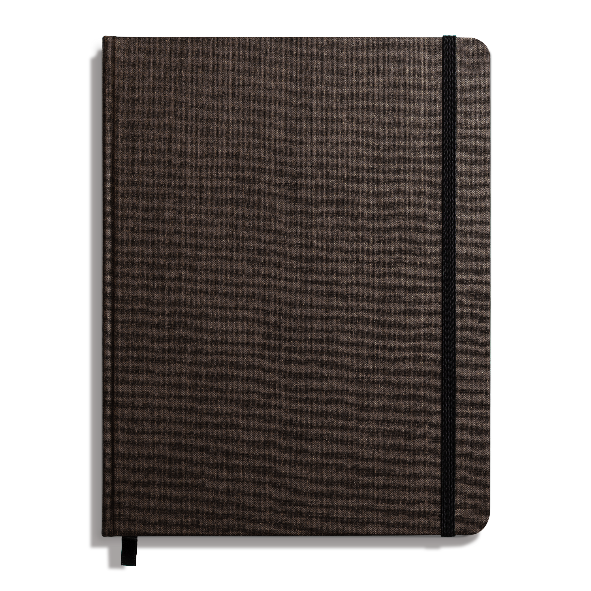 Large Hard Ruled Journal - Espresso