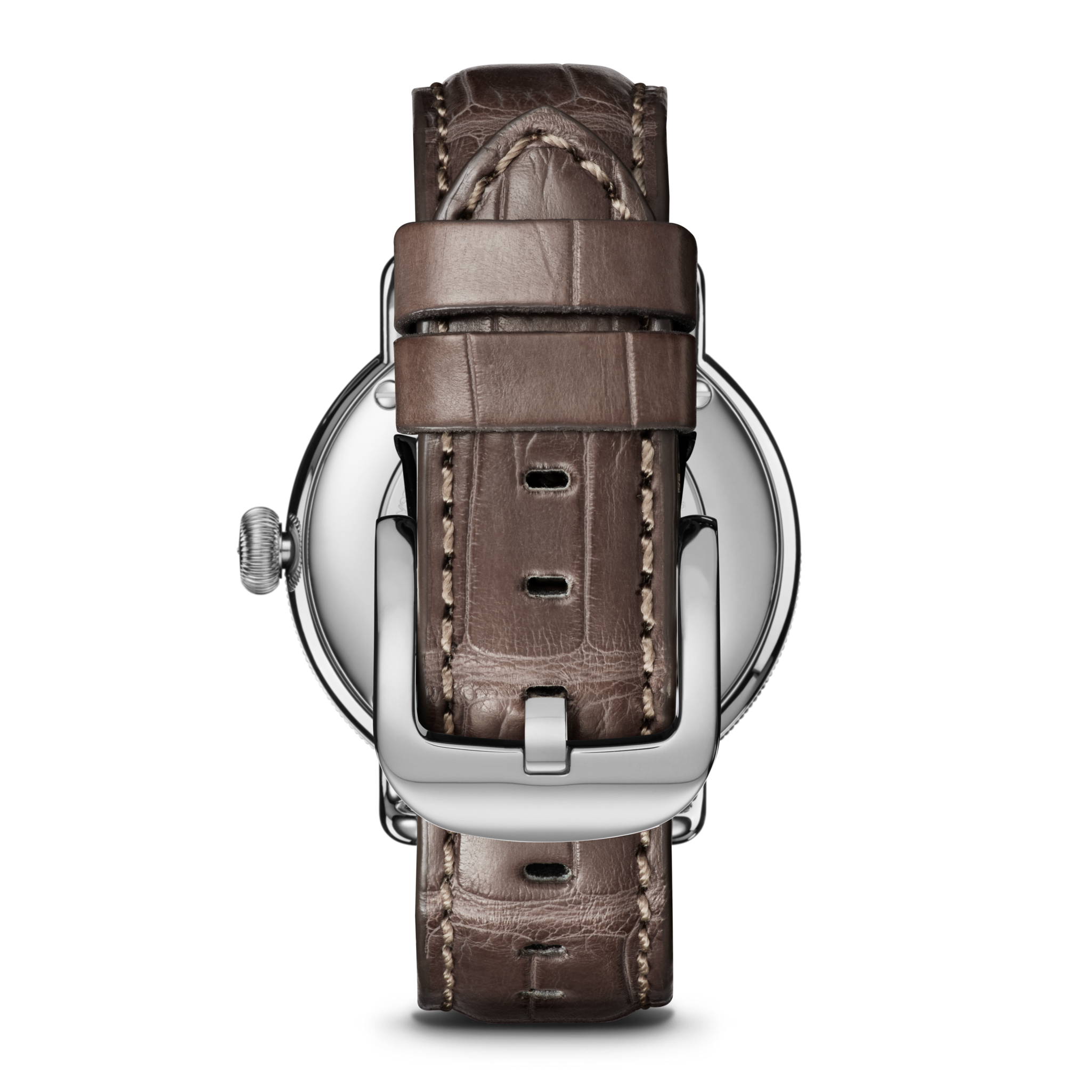 Canfield Watch - Gray Brown Alligator Strap - Image 5