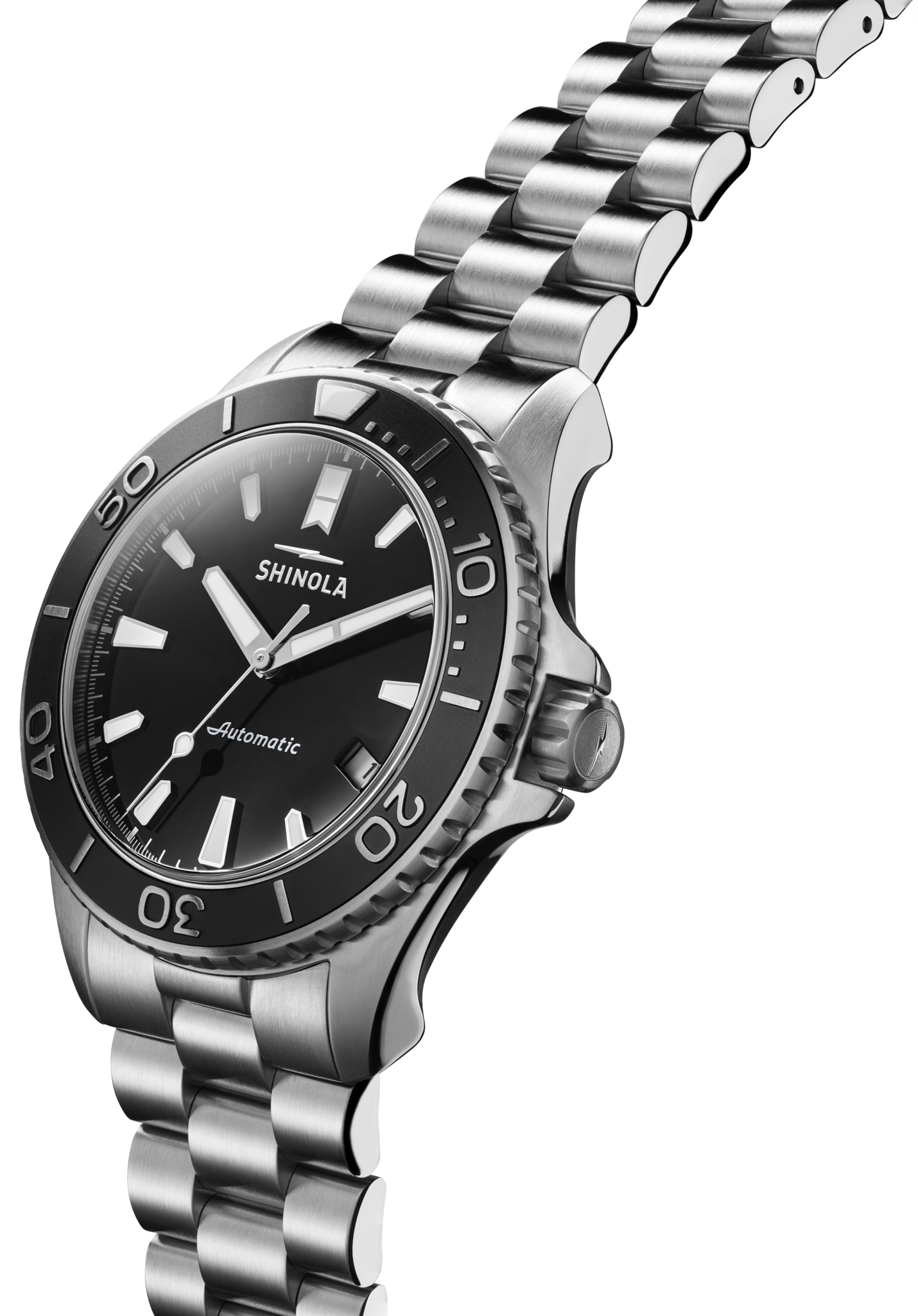 Lake Superior Monster Automatic Watch - Glossy Black - Image 3