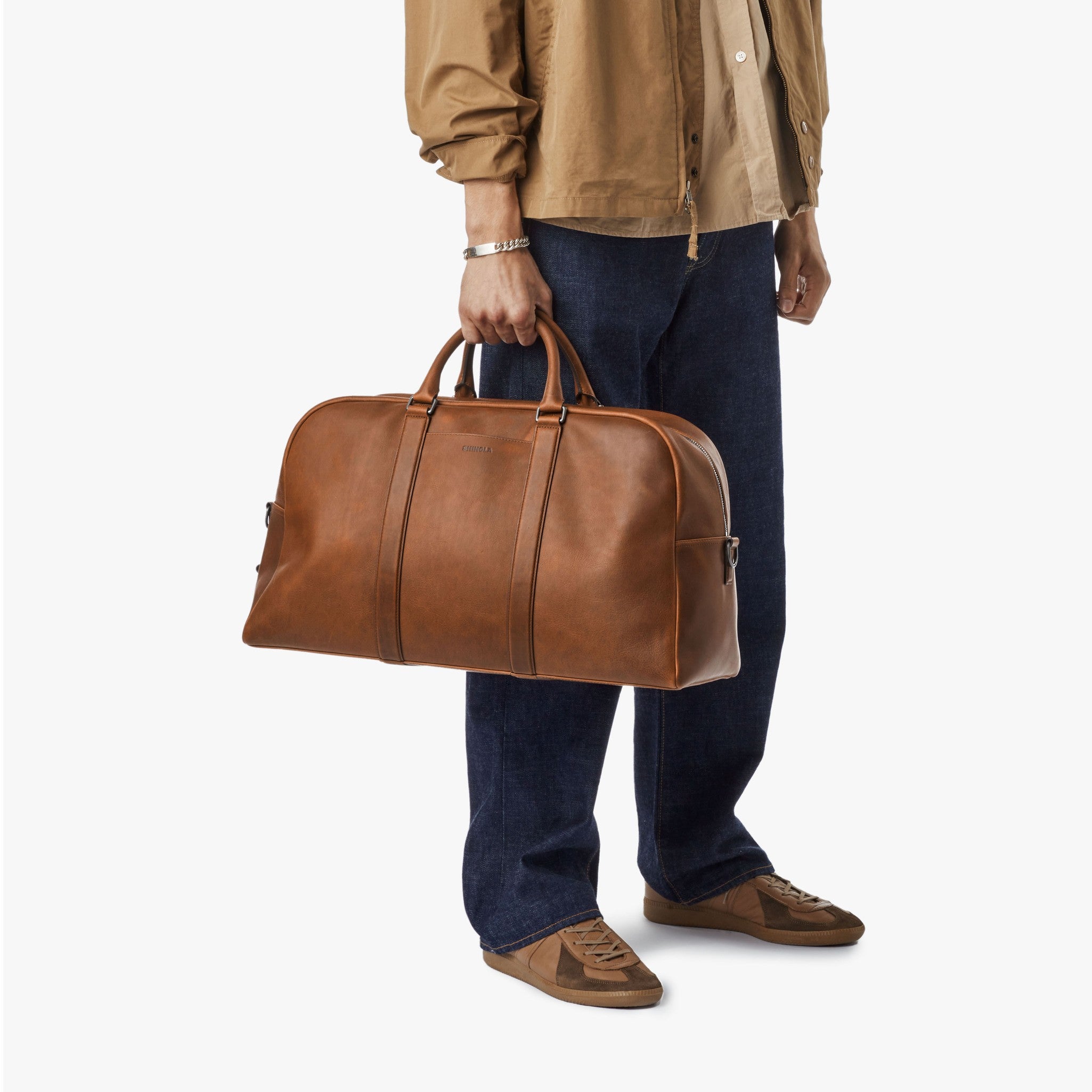 Runwell Duffle Bag - Medium Brown - Image 6