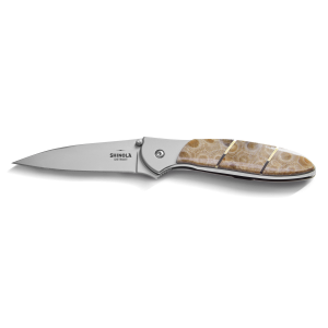 Shinola + Kershaw Petoskey Stone Pocket Knife - Petoskey