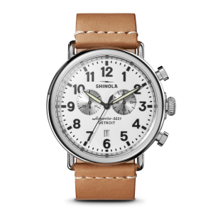 Runwell Chronograph Watch - White