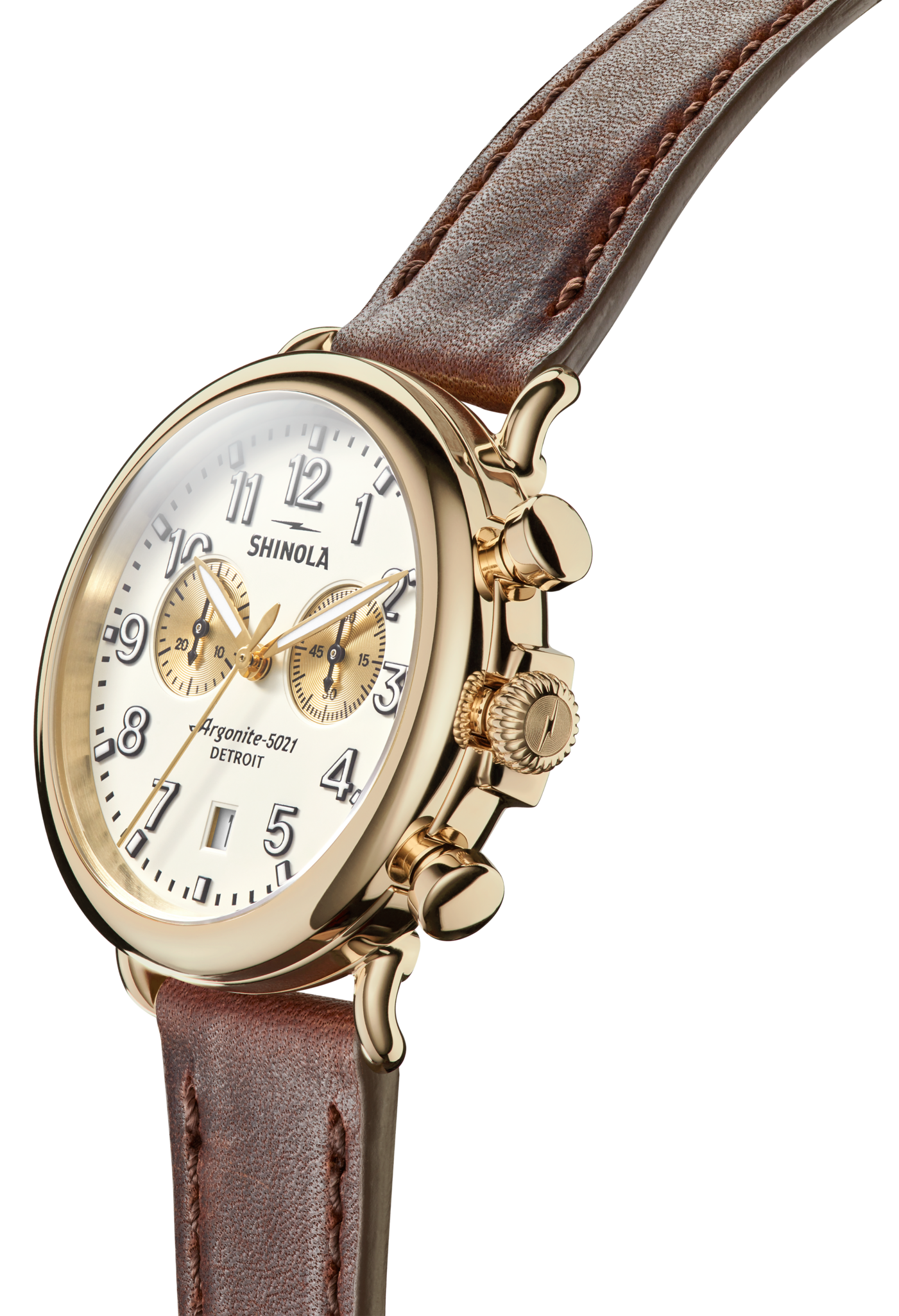 Runwell Chronograph Watch - Ivory - Image 2