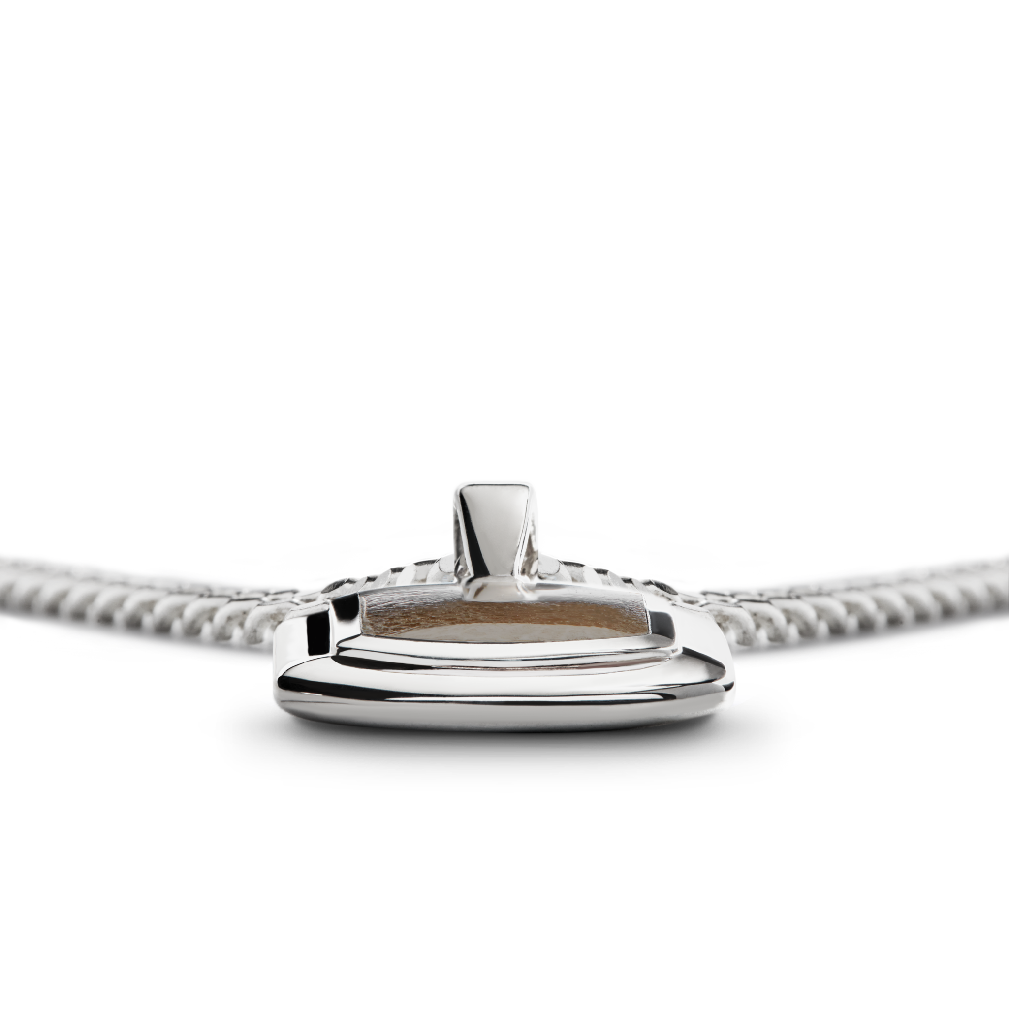 21mm Petoskey Tag Necklace - Sterling Silver - Image 5