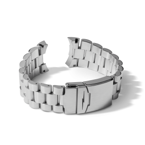 22mm Monster Stainless Steel 3-Link Bracelet - Stainless Steel
