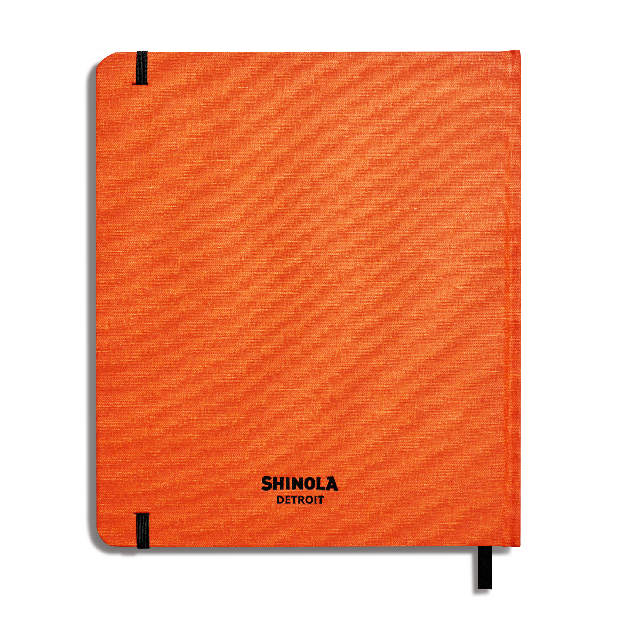 Large Hard Plain Sketchbook - Bold Orange - Image 4