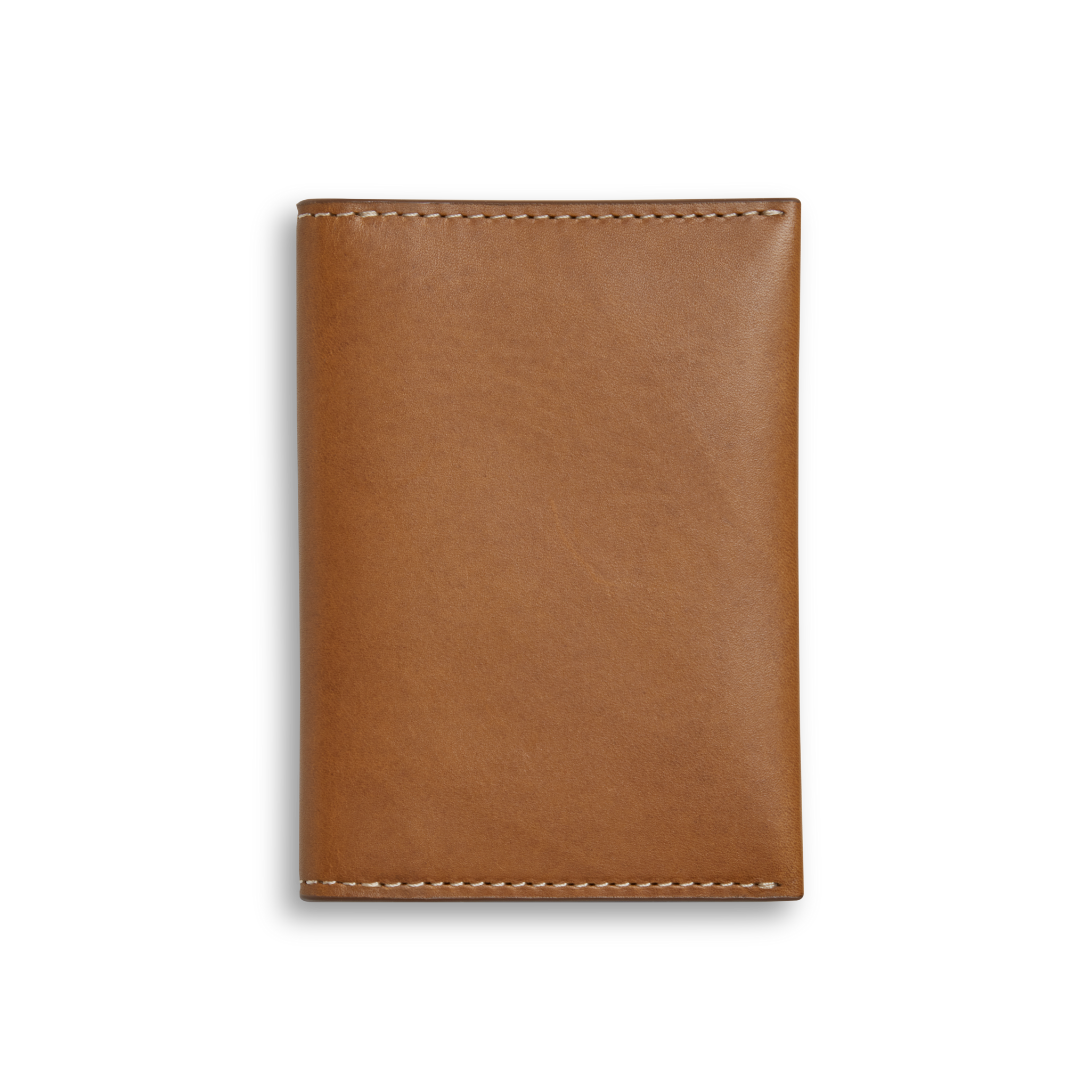 Folded Card Holder Wallet - Tan