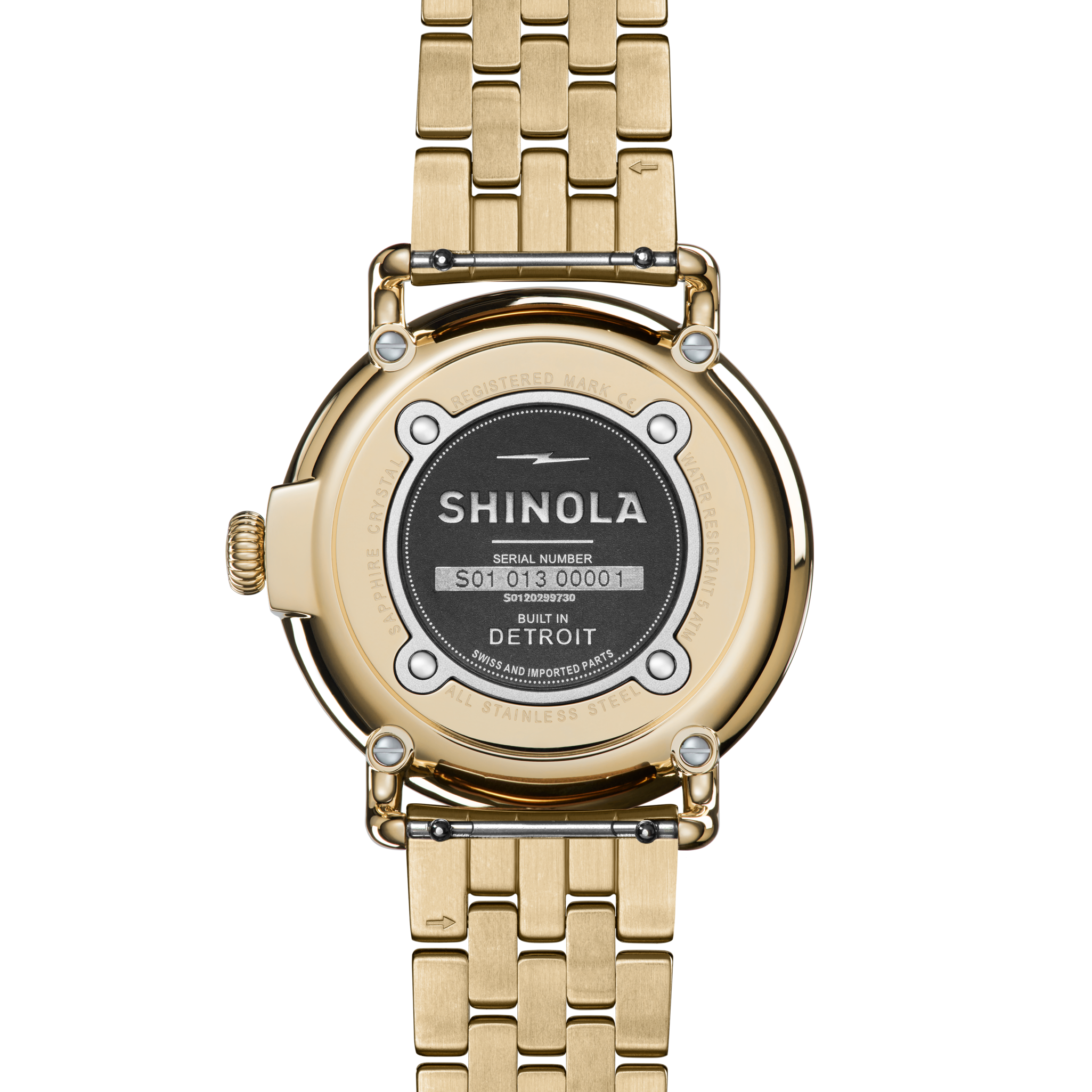 Runwell Moon Phase Watch - White - Image 4