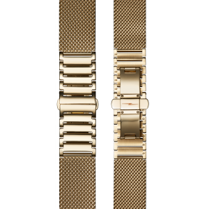 18mm Gold Mesh Bracelet - PVD Gold