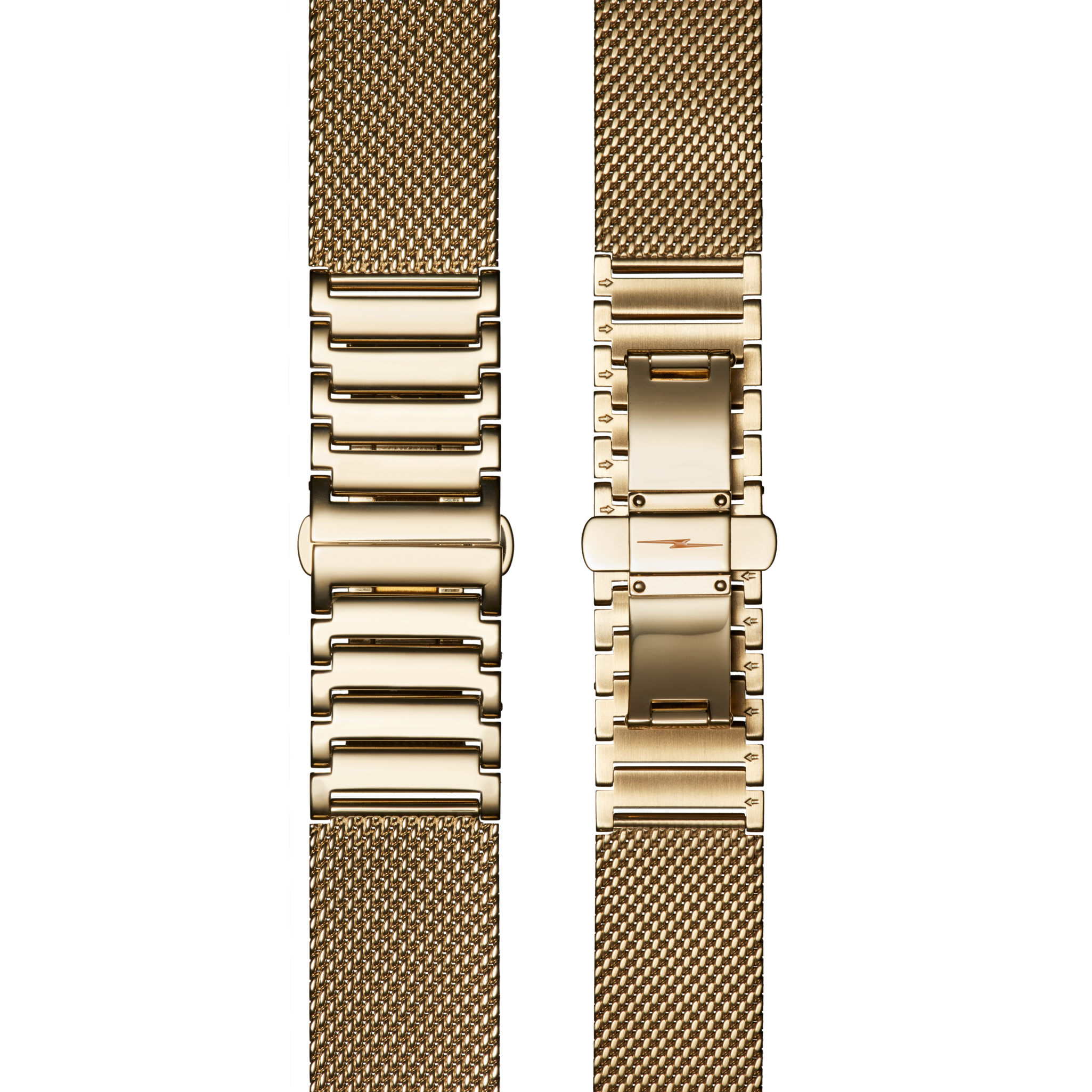 18mm Gold Mesh Bracelet - PVD Gold
