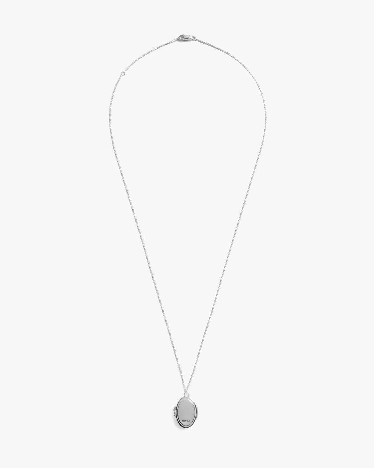 Heirloom Statement Locket Necklace - Sterling Silver - Image 13