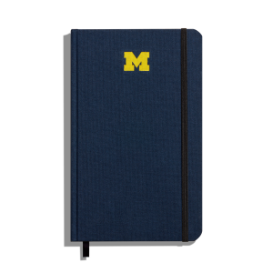 Medium Hard Ruled Journal - Navy