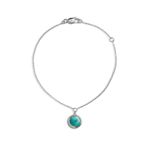 Heirloom Turquoise Charm Bracelet