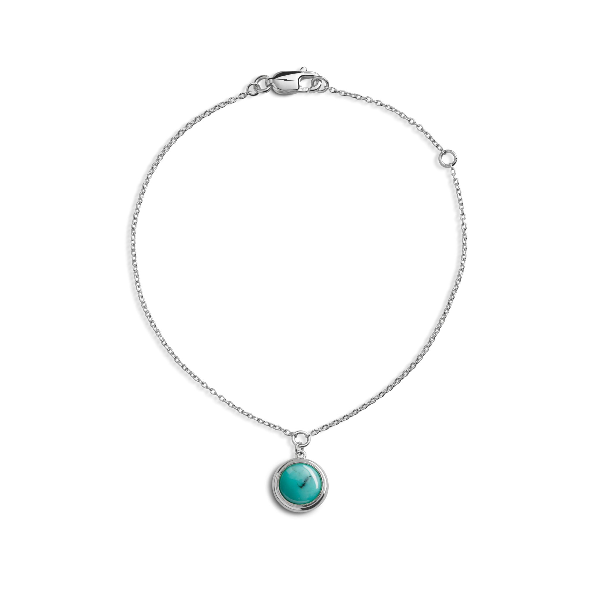 Heirloom Turquoise Charm Bracelet