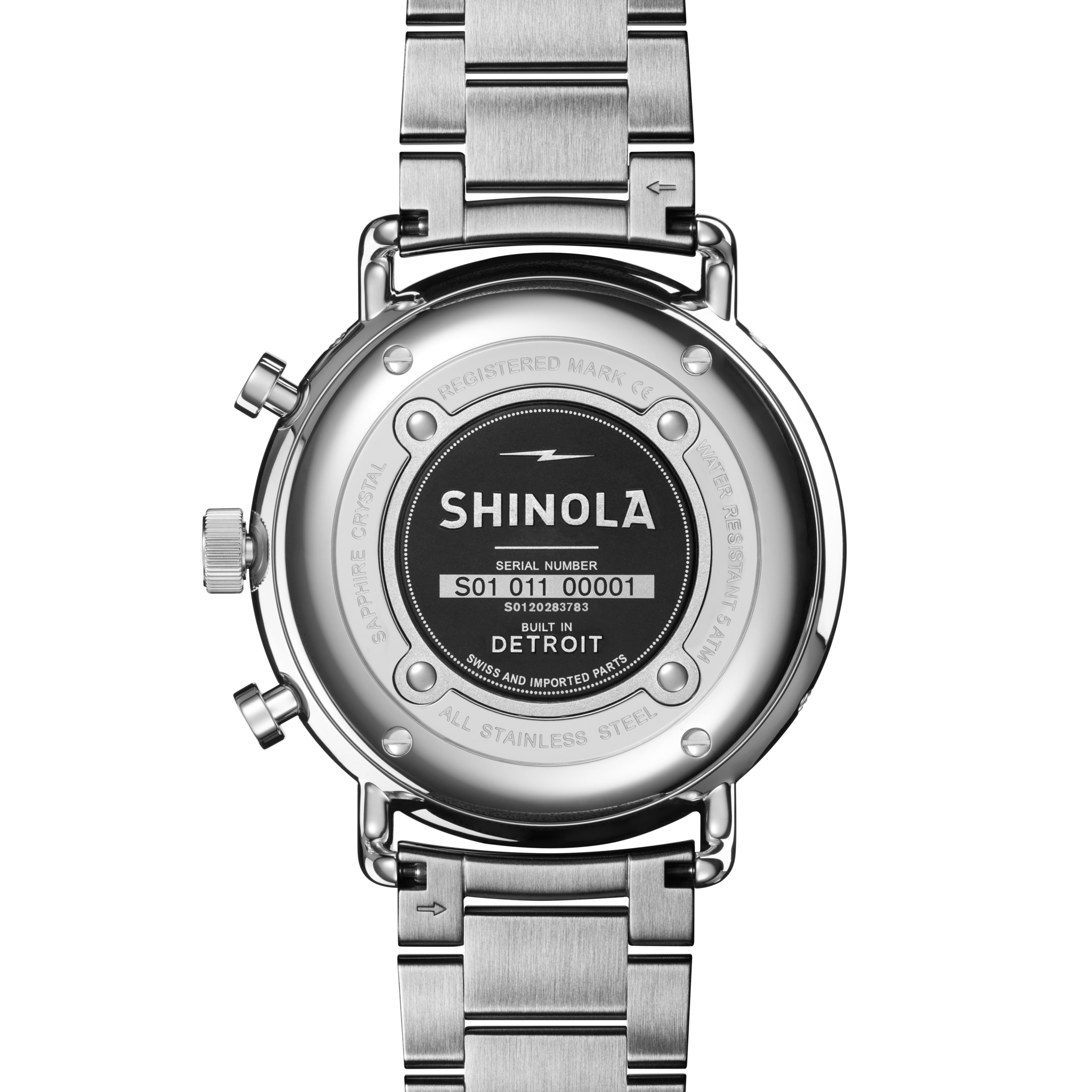 Canfield Sport Chronograph Watch - White - Image 4