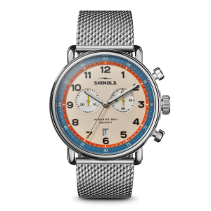 Canfield C56 Chronograph Watch - Cream