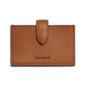 Accordion Card Case - Tan