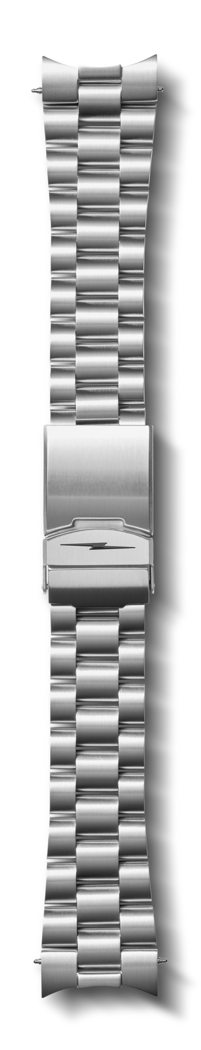 22mm Monster Stainless Steel 3-Link Bracelet - Stainless Steel - Image 3