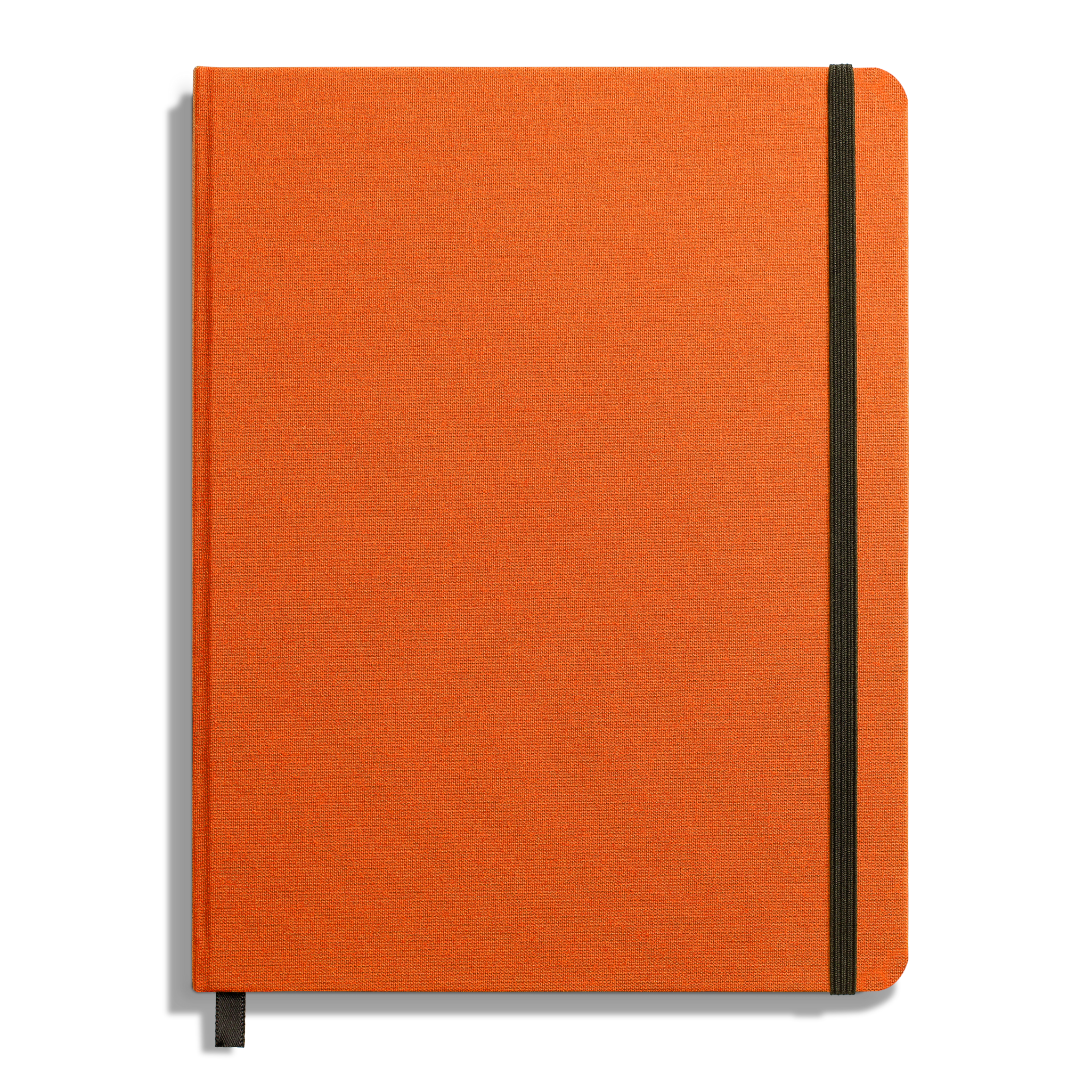 Large Hard Ruled Journal - Bold Orange - Image 2