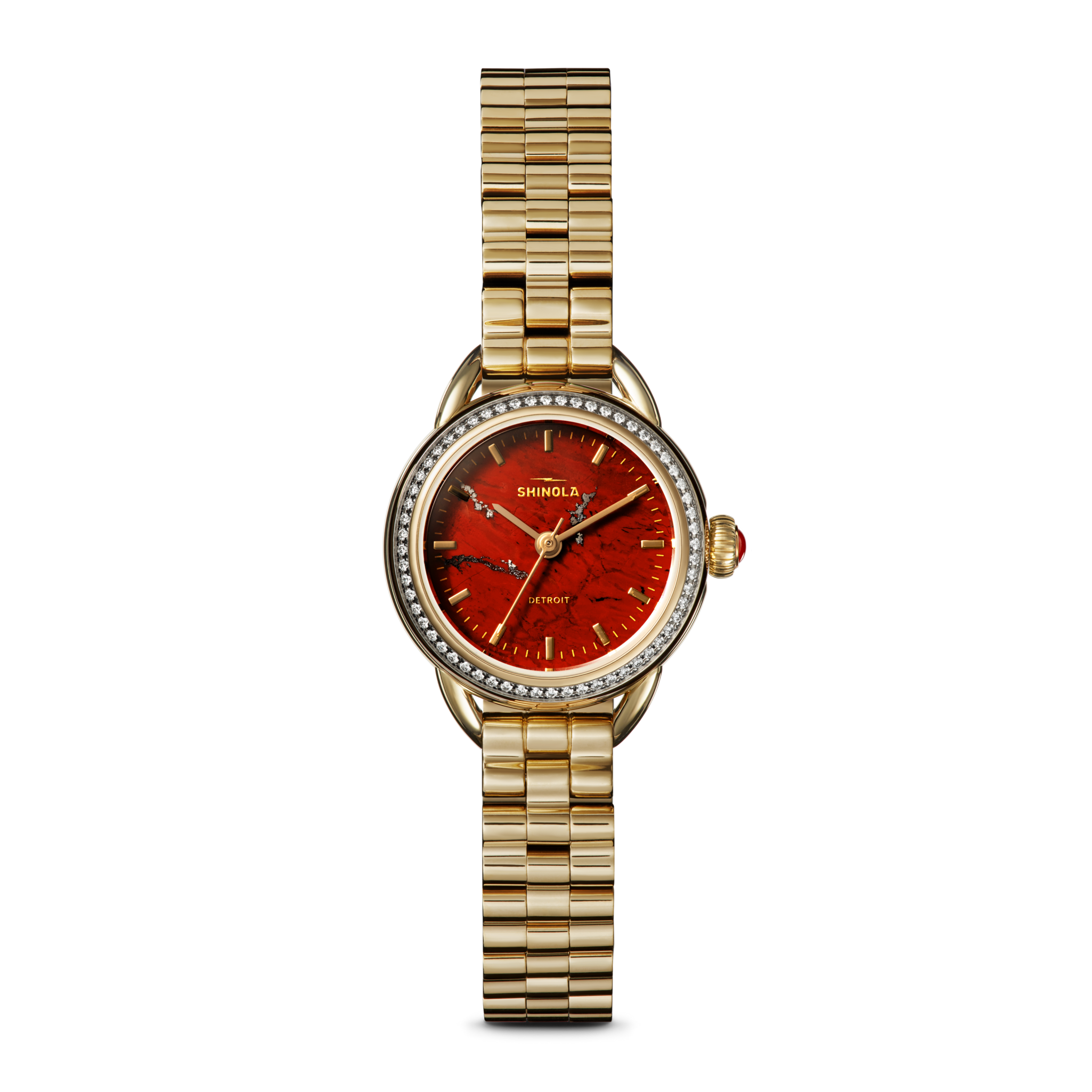 Gilda Radner Runabout Watch - Red Jasper