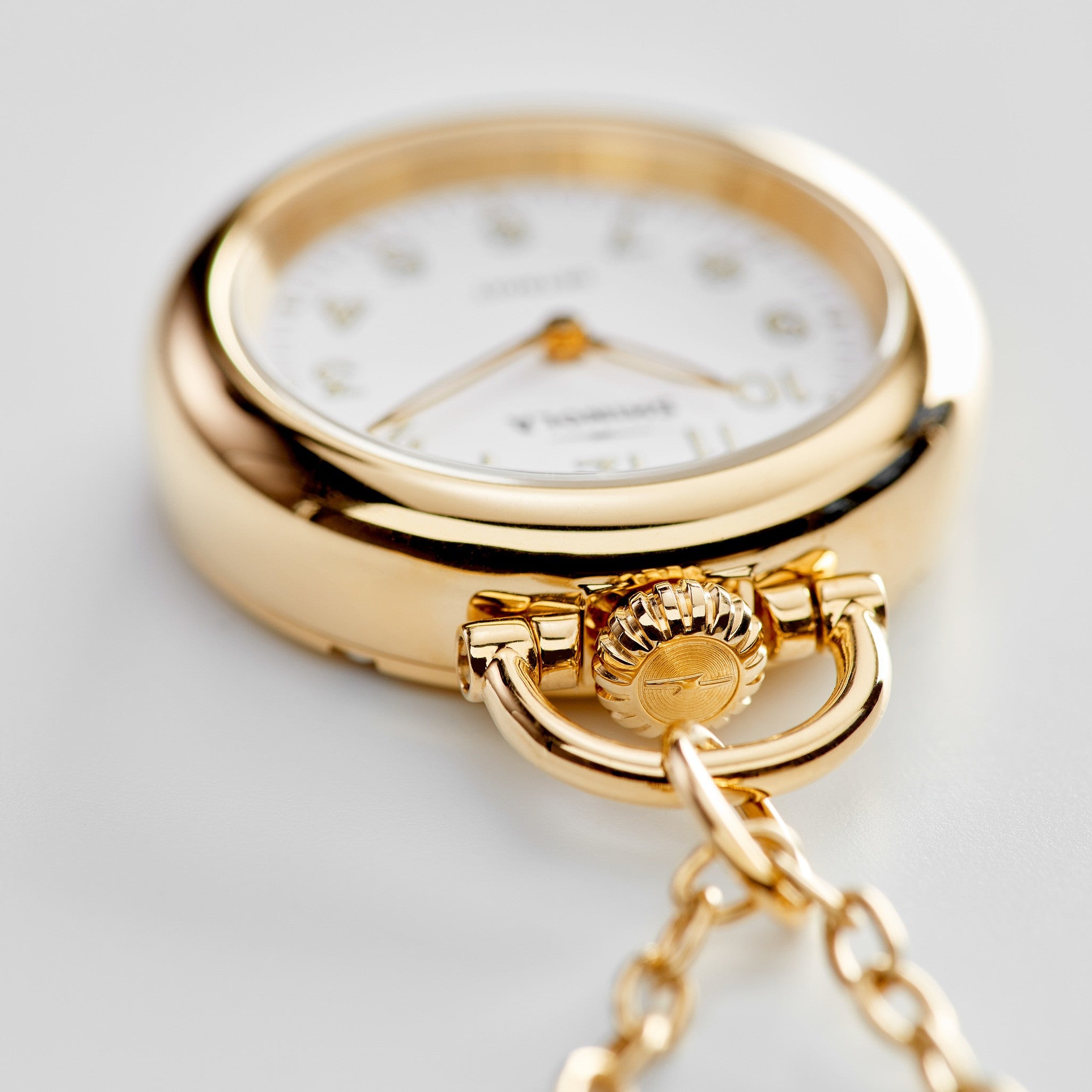 Runwell Watch Pendant Necklace - White - Image 4