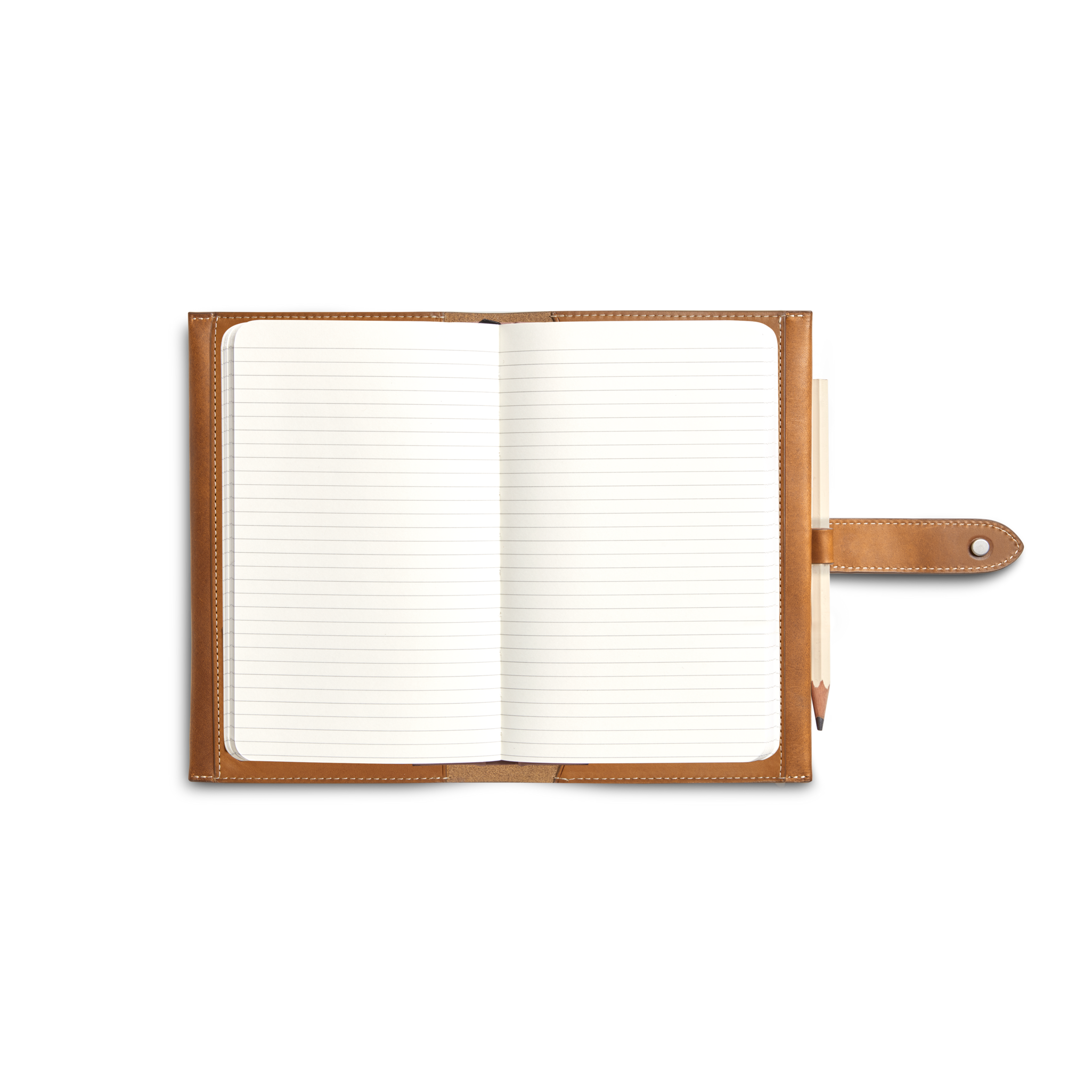 Medium Snap Journal Cover - Tan Vachetta - Image 3