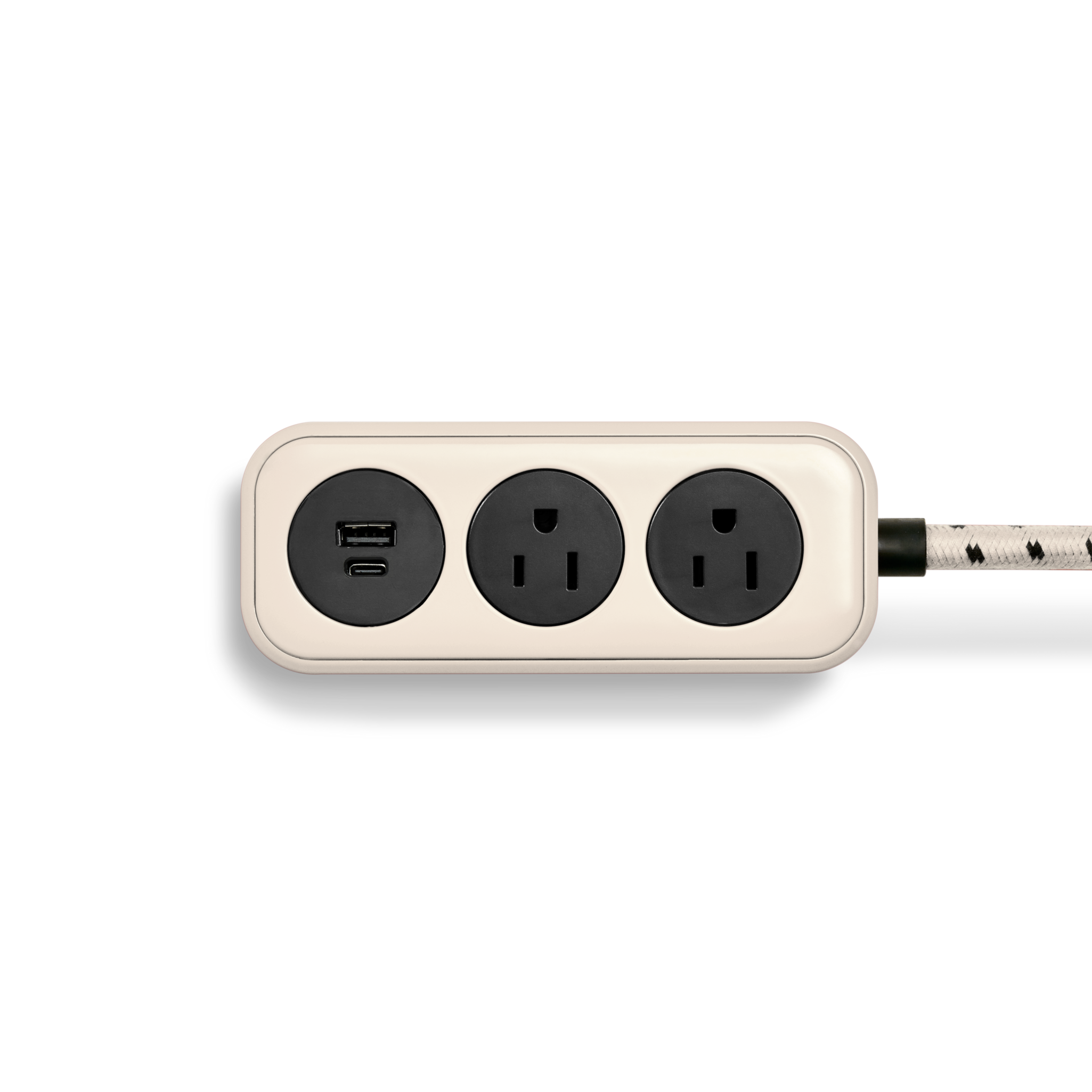 2 Port Power Supply - Cream - Image 2