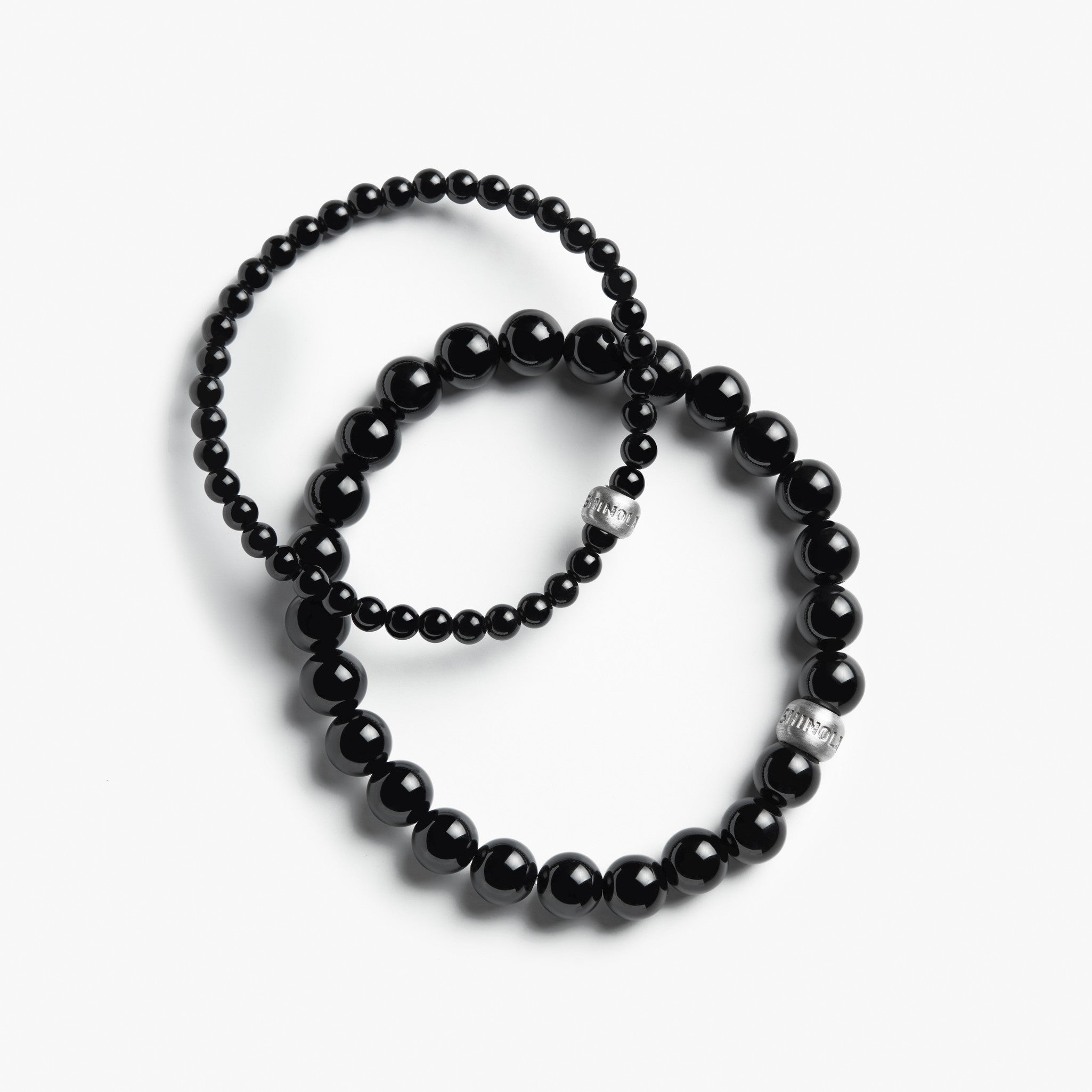 4mm Beaded Onyx Bracelet - Onyx - Image 4