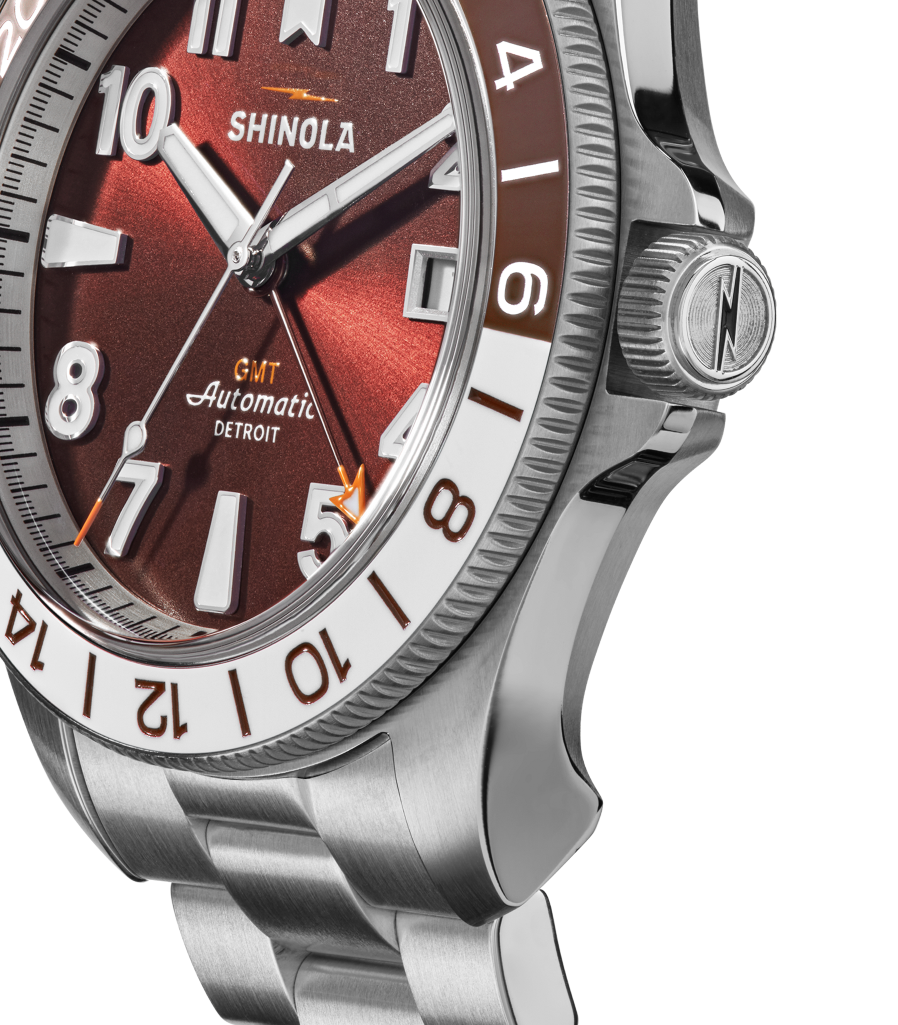 Monster GMT Automatic Watch - Whiskey - Image 11