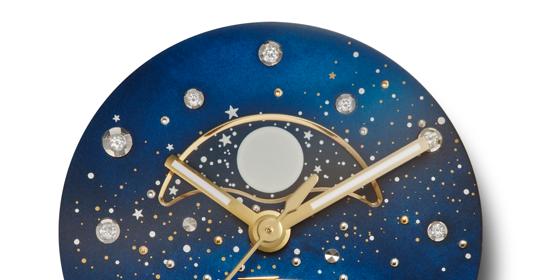 Celestial Derby Watch - Blue Mother of Pearl Diamonds - Image 5