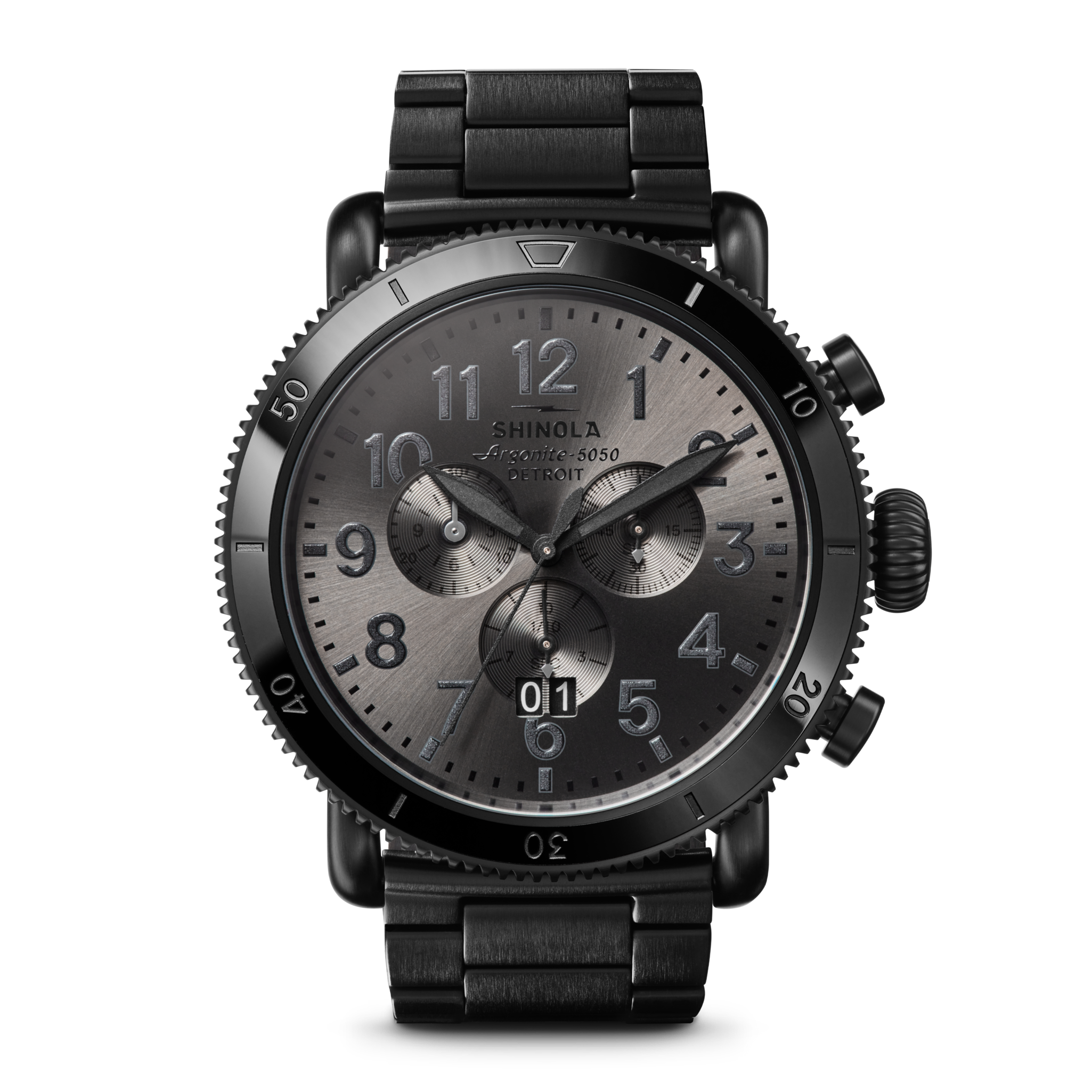 Runwell Sport Chronograph Watch - Gunmetal