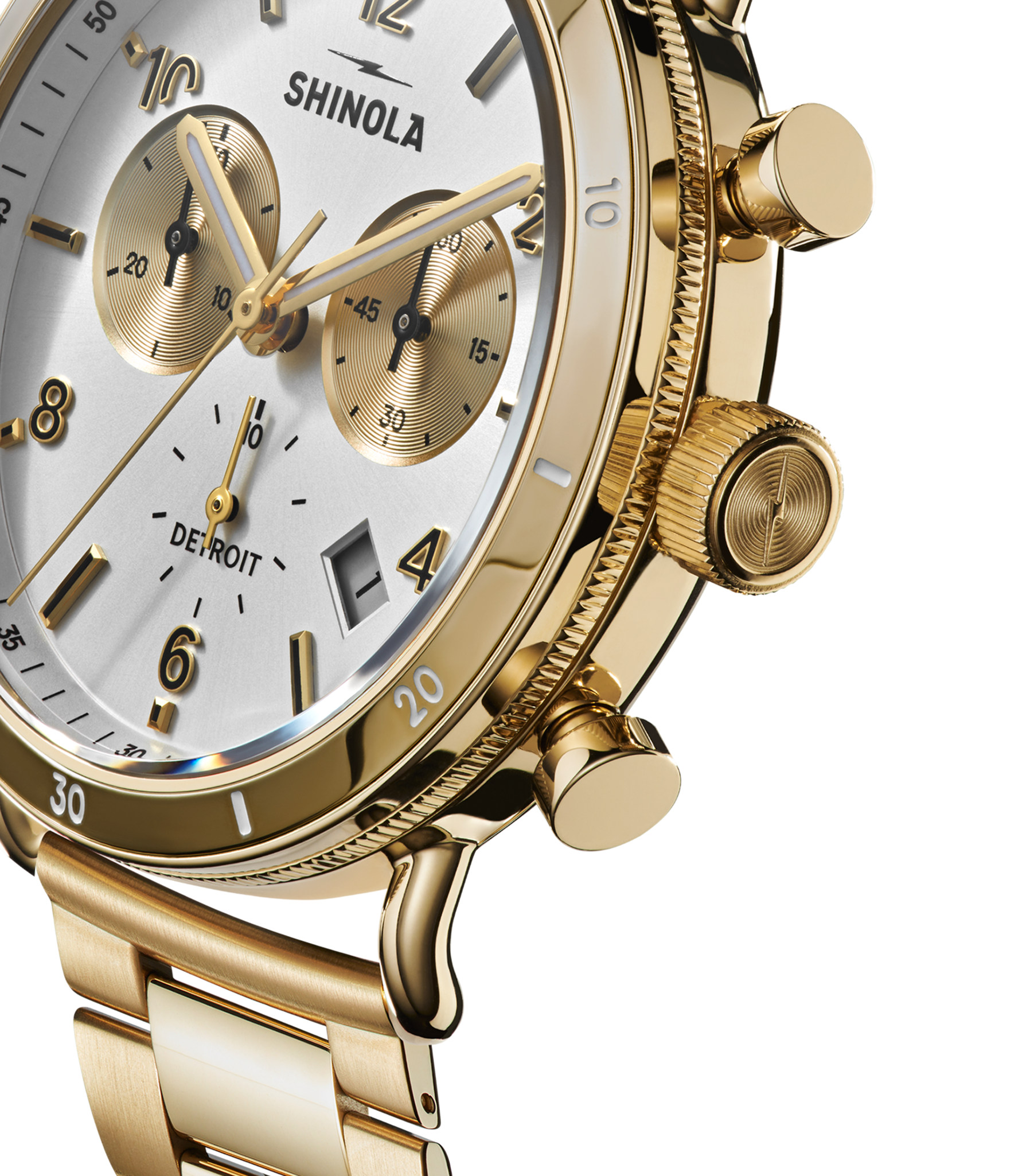Canfield Sport Chronograph Watch - Silver - Image 7