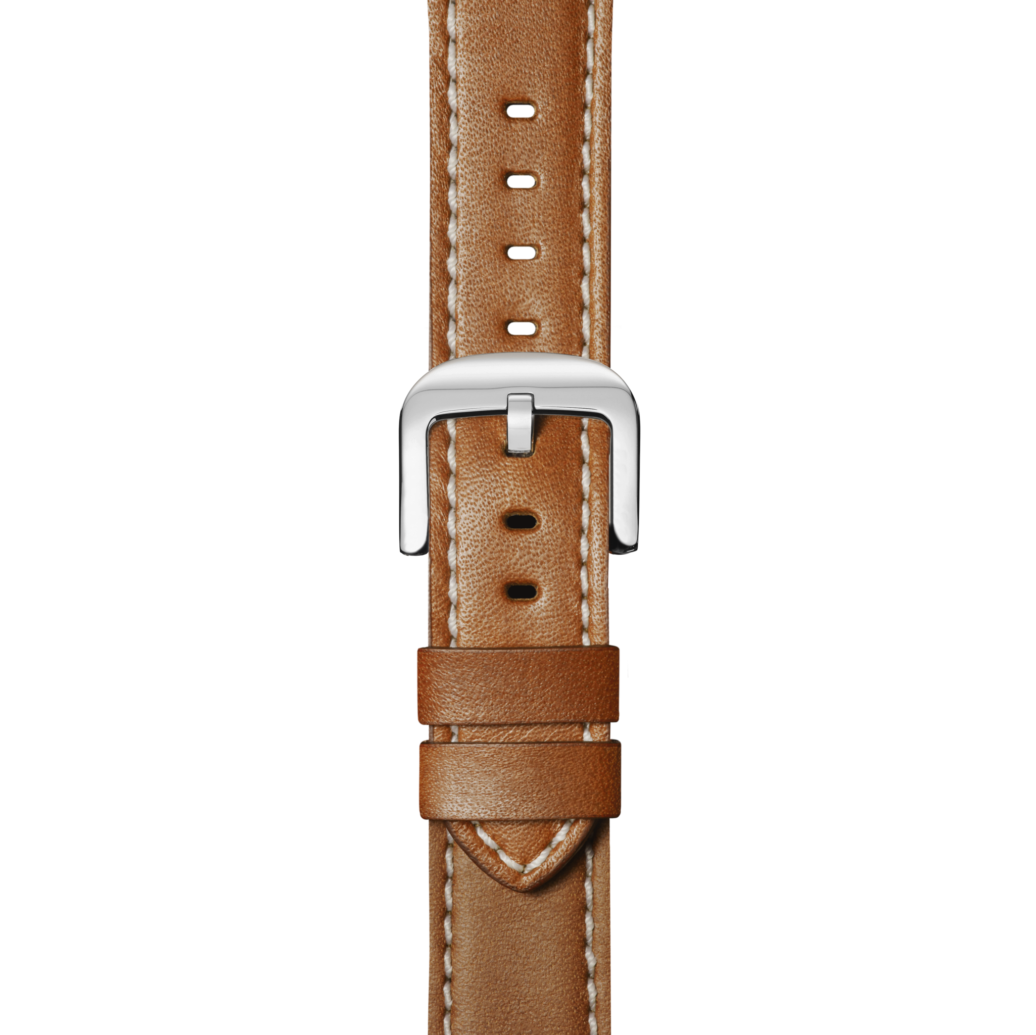 20mm Tan Leather Watch Strap - Tan