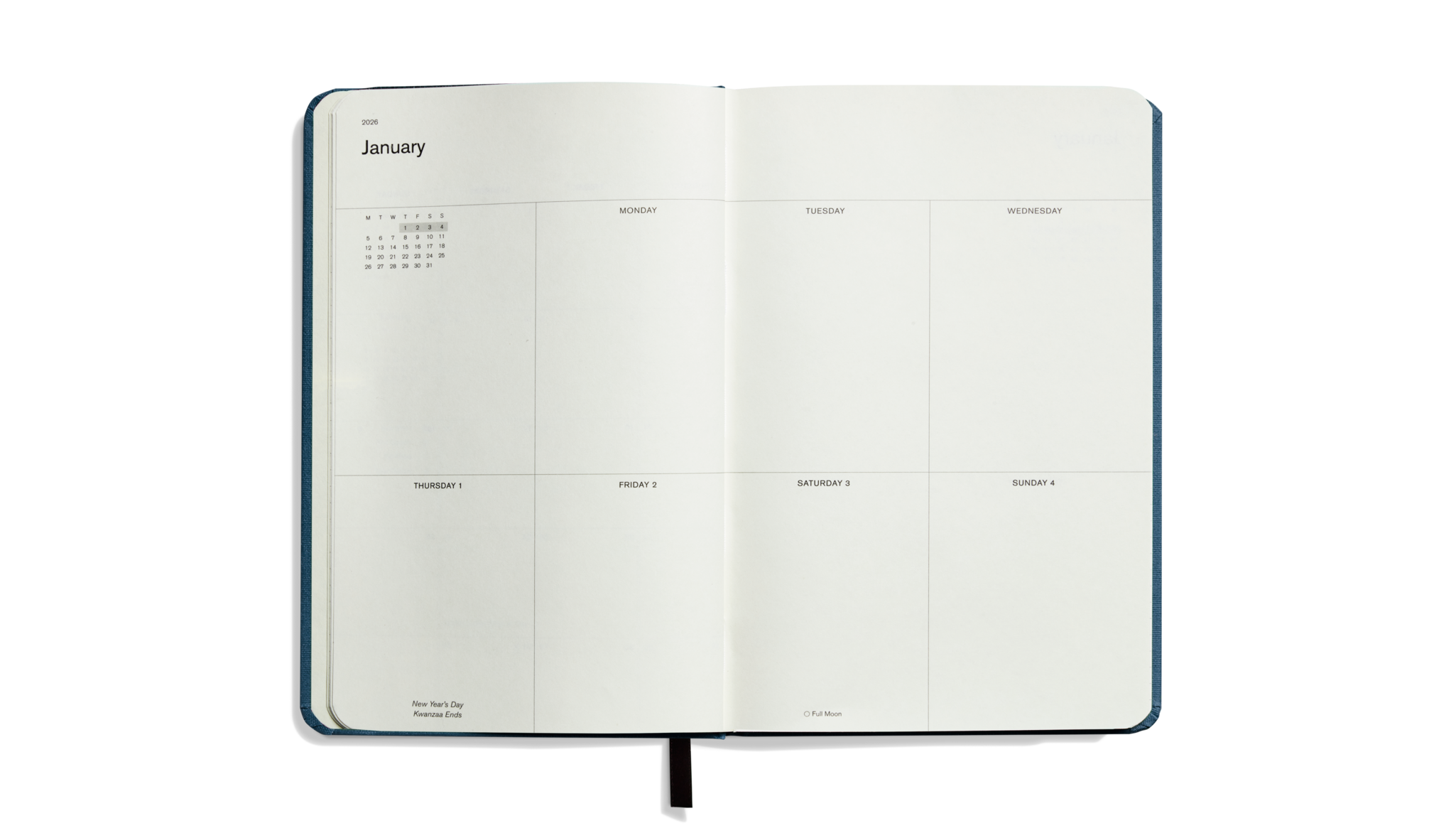 2026 12 Month Runwell Planner - Indigo - Image 6