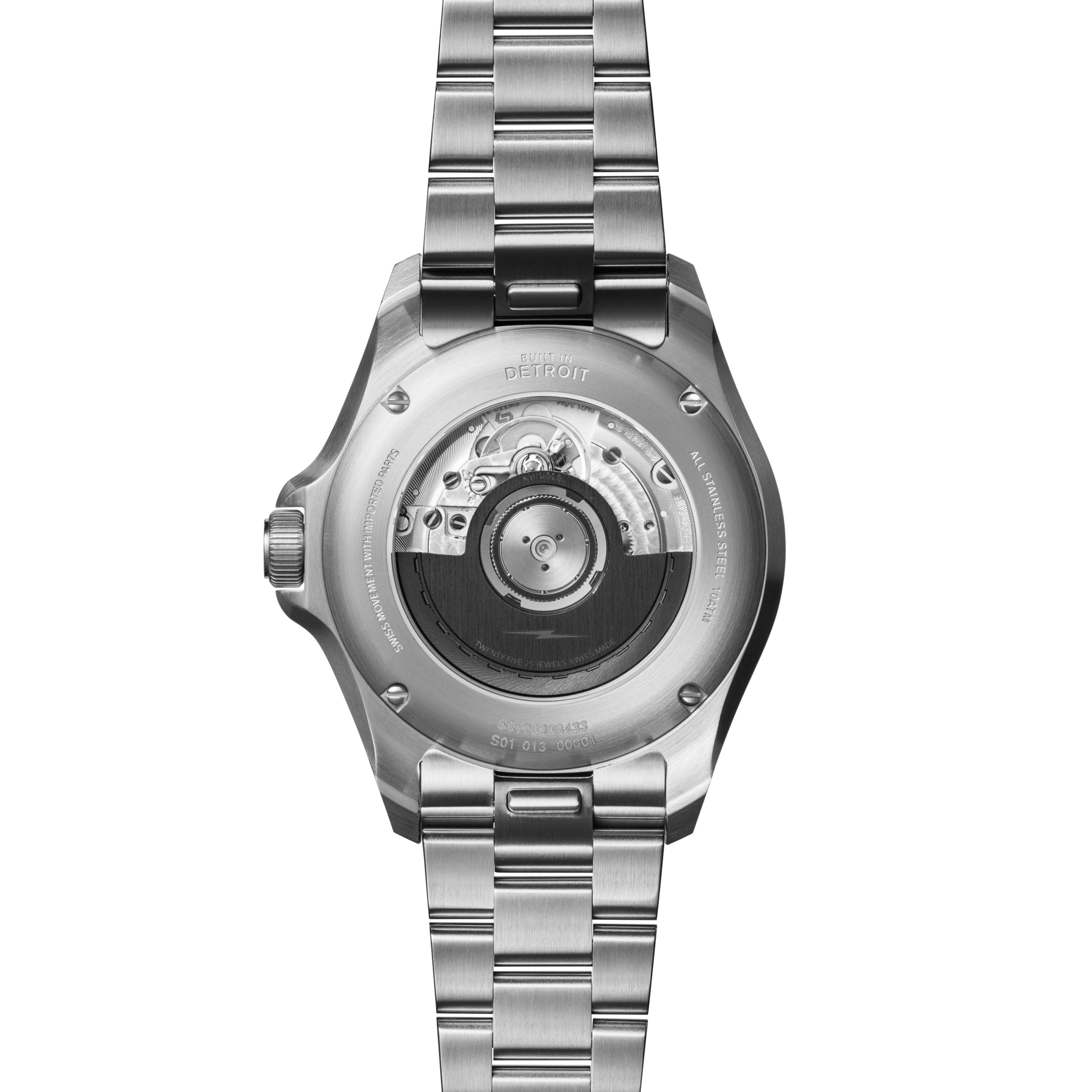 Monster GMT Automatic Watch - Whiskey - Image 6