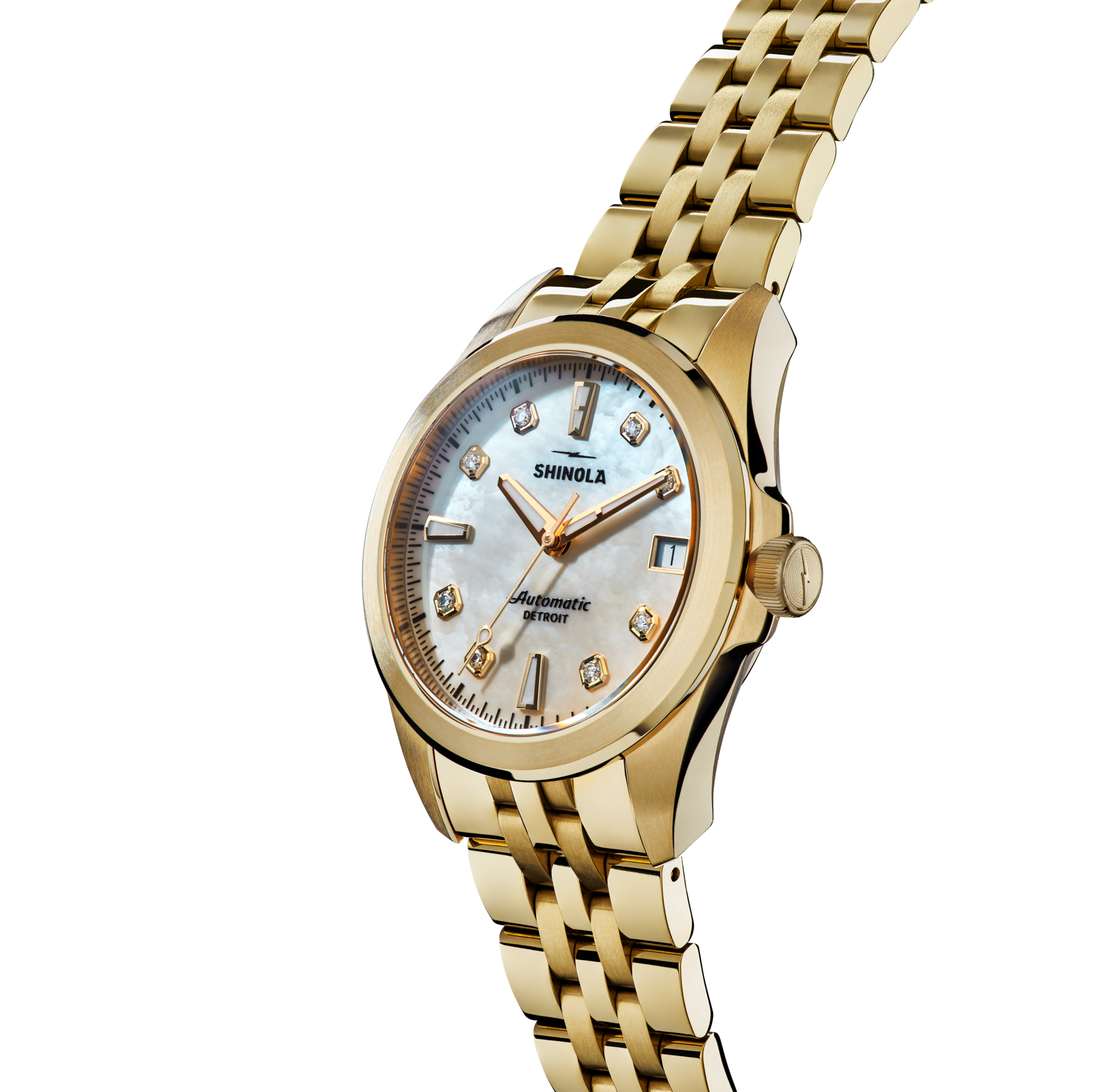 Circadian Monster Automatic Watch - Mother of Pearl Diamond - Image 3