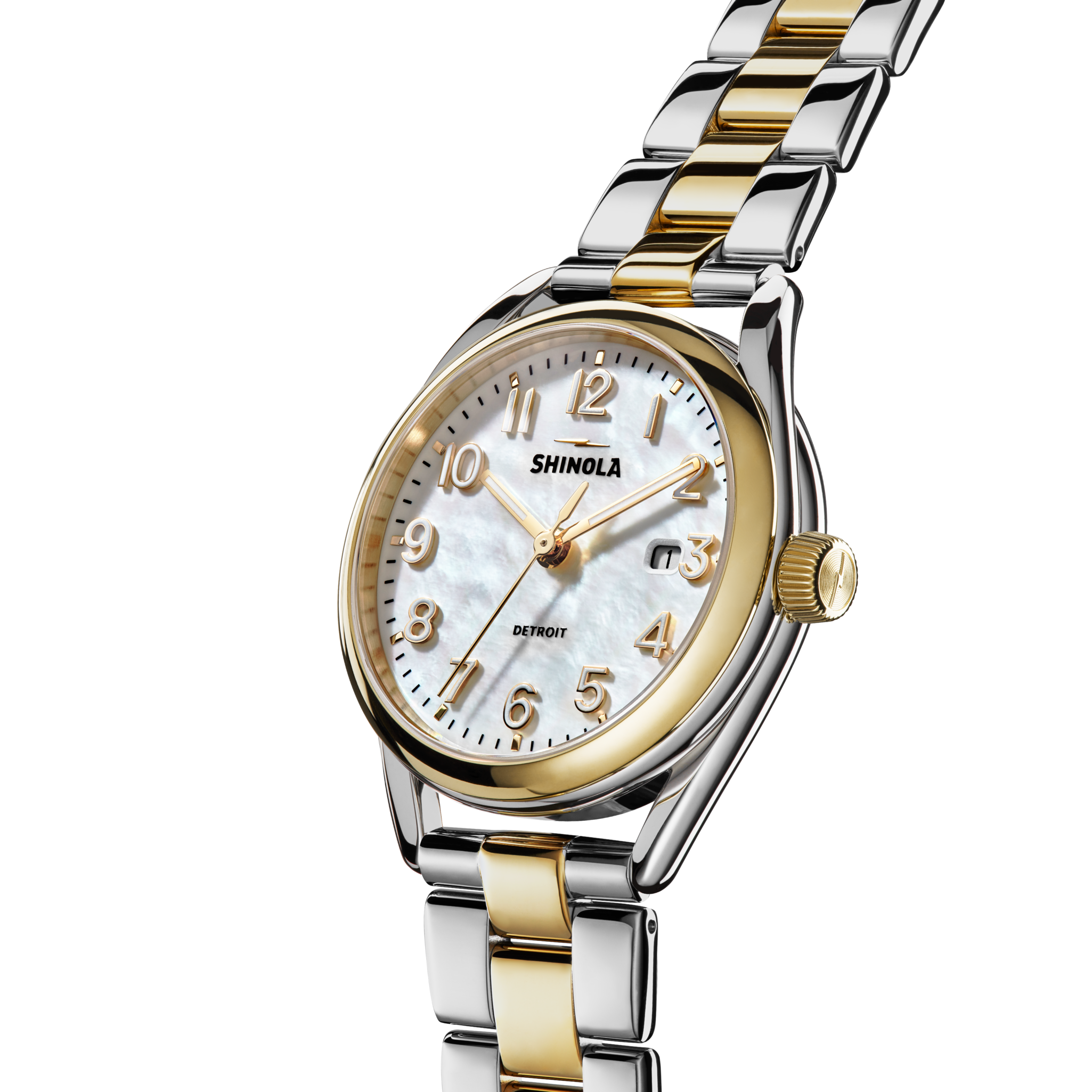 Derby Watch - White Mother of Pearl - Image 3