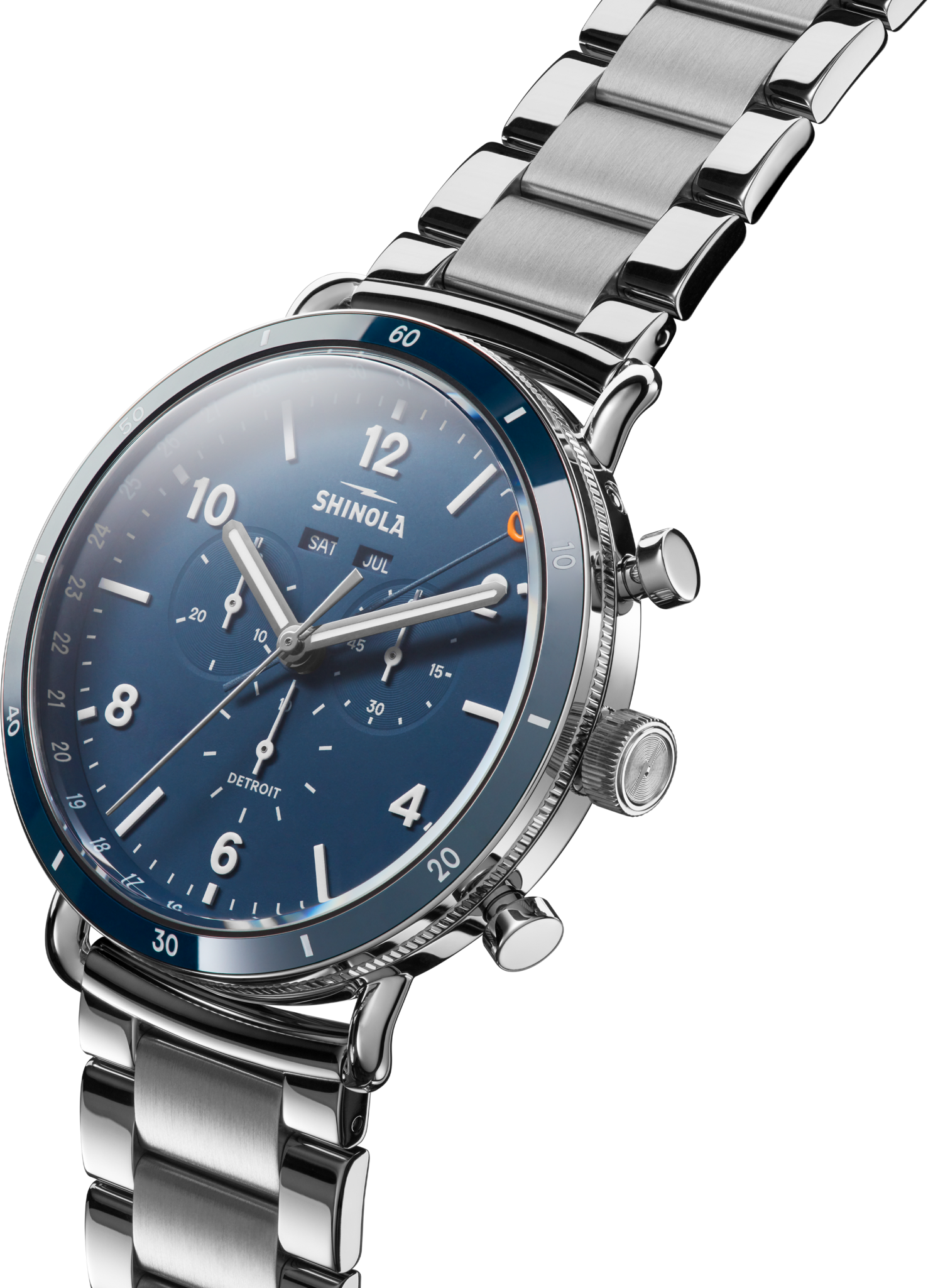 Canfield Sport Chronograph Watch - Midnight Blue - Image 3