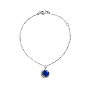Heirloom Lapis Charm Bracelet