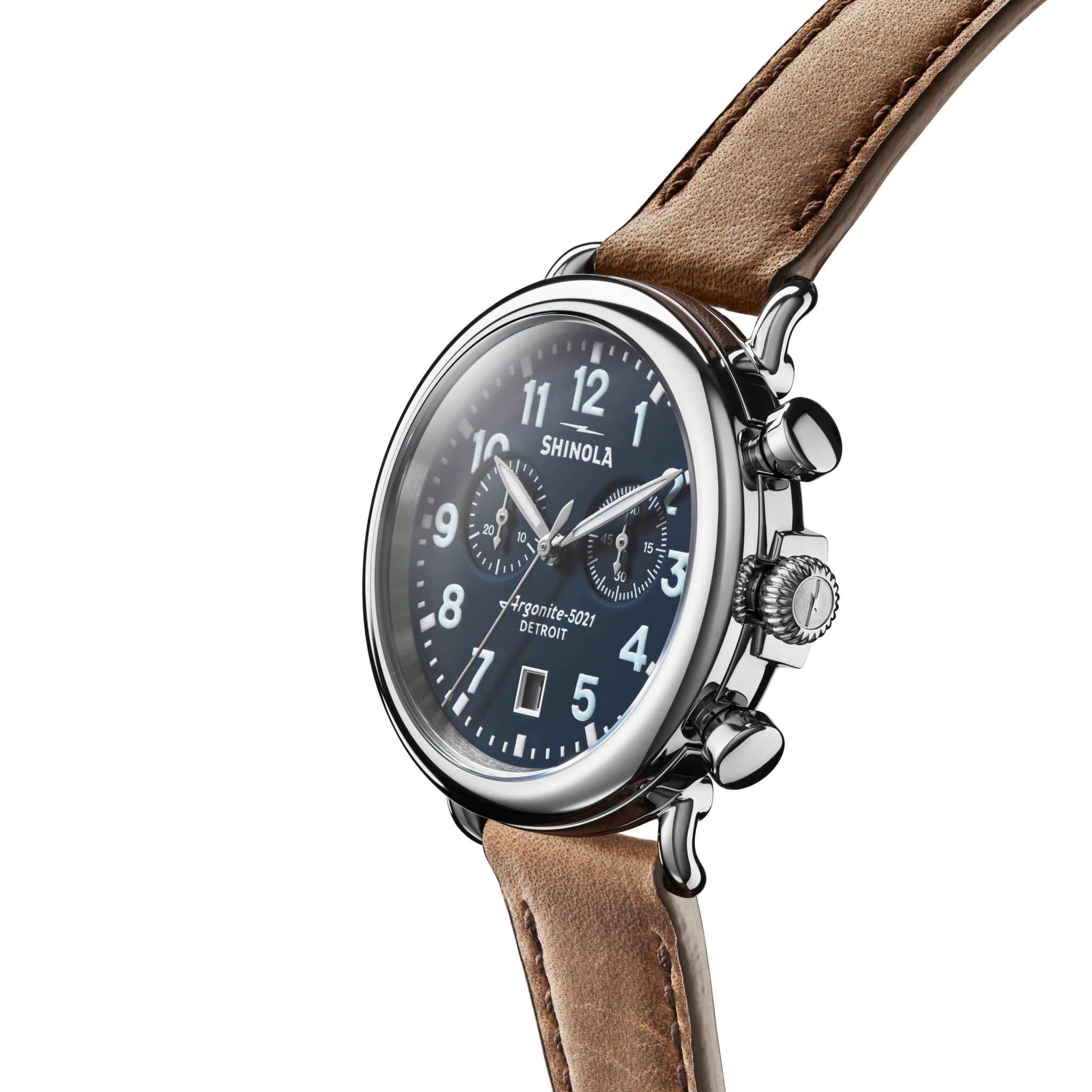 Runwell Chronograph Watch - Midnight Blue - Image 3
