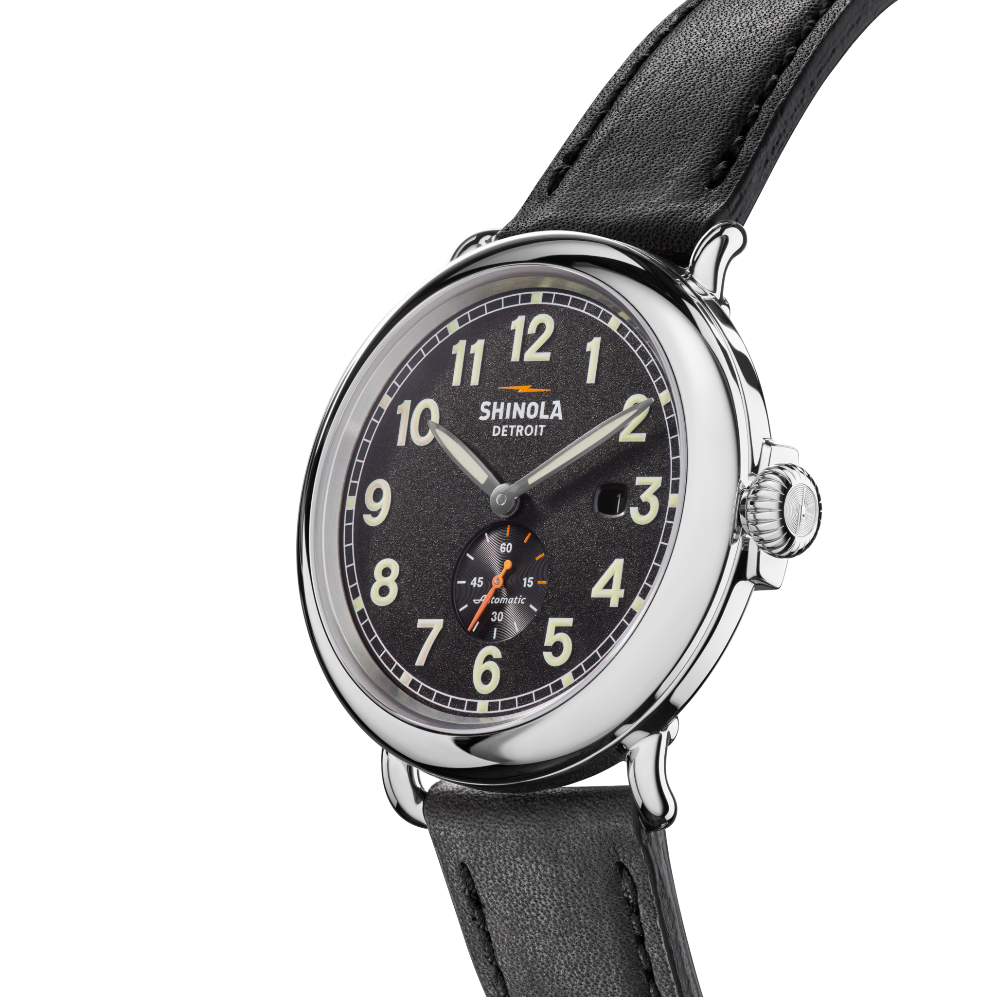 Runwell Automatic Watch - Black - Image 2