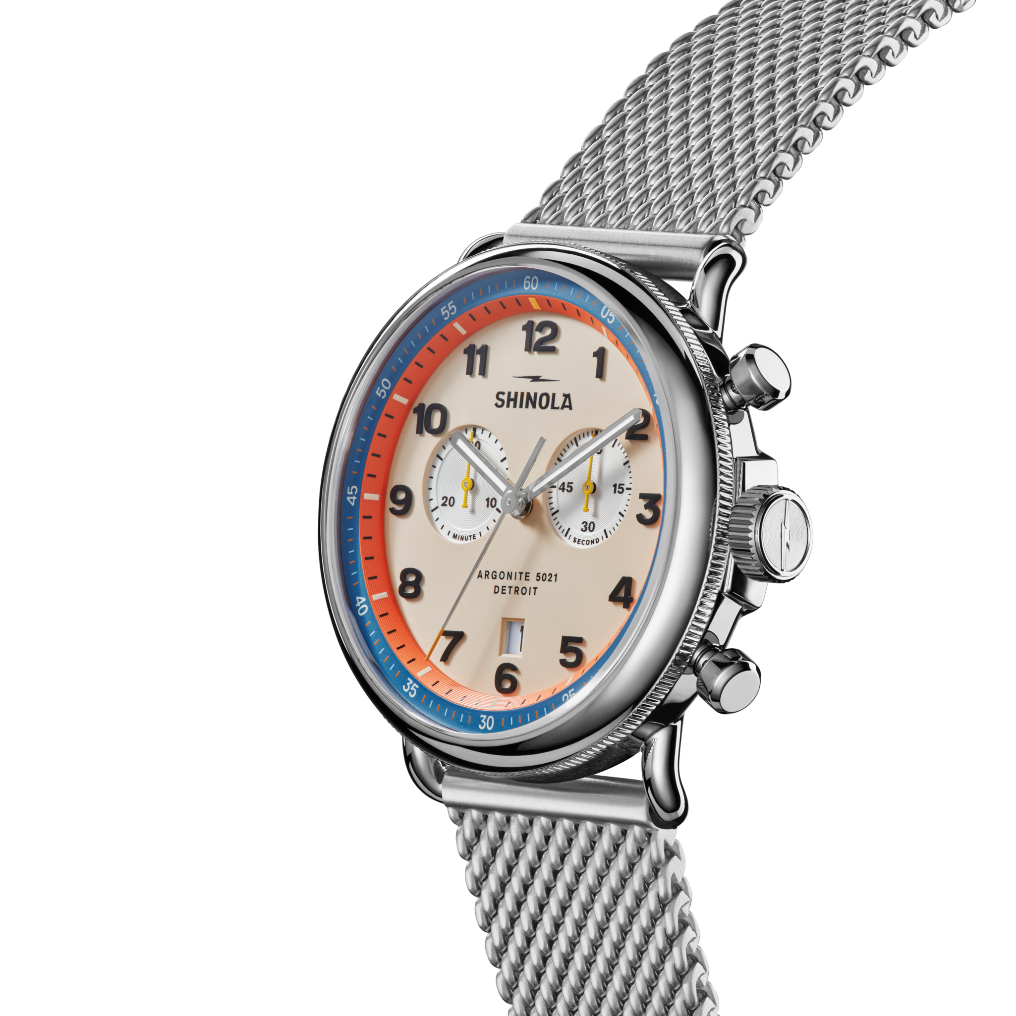 Canfield C56 Chronograph Watch - Cream - Image 3
