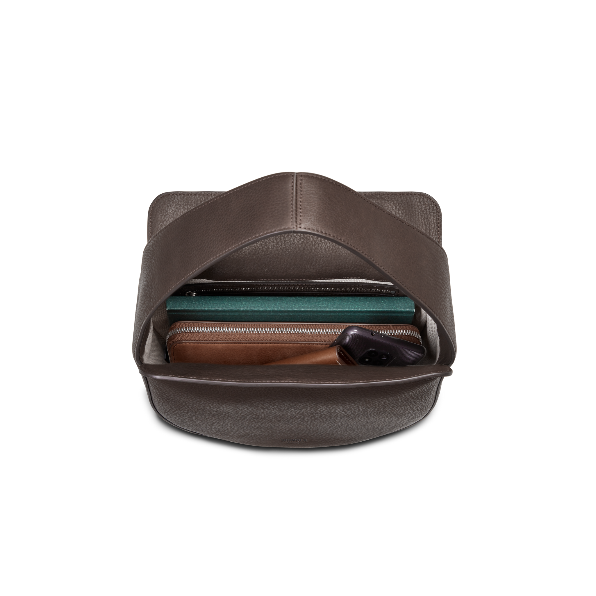 Small Shoulder Bag - Espresso - Image 5