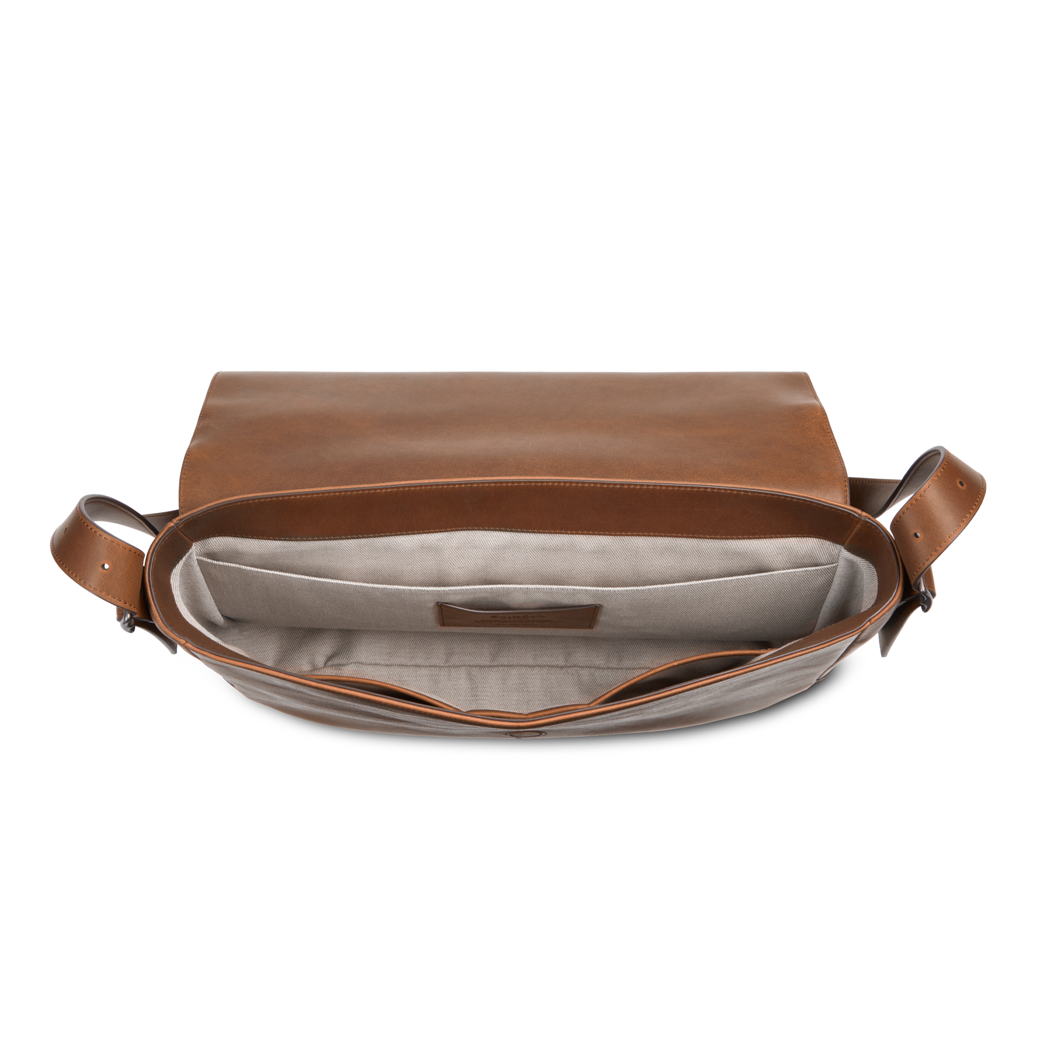 Runwell Messenger Bag - Medium Brown - Image 3